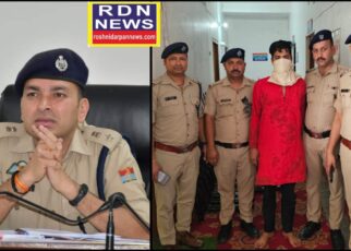 SSP Nainital के सख्त निर्देशों हल्द्वानी पुलिस ने 24 घंटे में हत्याकांड का किया पर्दाफाश, महिला की हत्या का आरोपी गिरफ्तार।