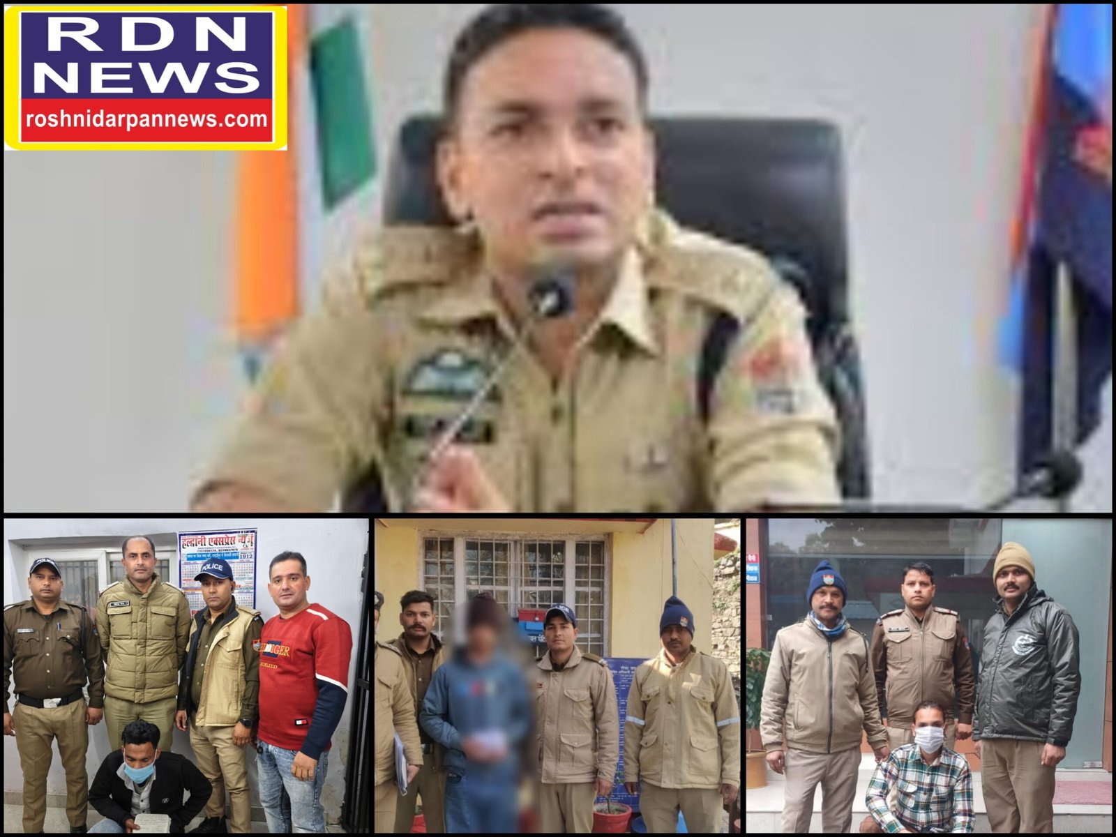 नैनीताल पुलिस का नशे पर वार लगातार, महिला सहित 09 नशे के तस्कर हुए गिरफ्तार*  *कालाढूंगी, बनभूलपुरा, लालकुआं, हल्द्वानी, तल्लीताल एवं मुखानी पुलिस का नशा तस्करों पर ताबड़तोड़ कार्यवाही*  *स्मैक, नशीले इंजेक्शन, चरस व 348 पव्वे अवैध अंग्रेजी/देशी शराब, 119 पाउच खाम बरामद*