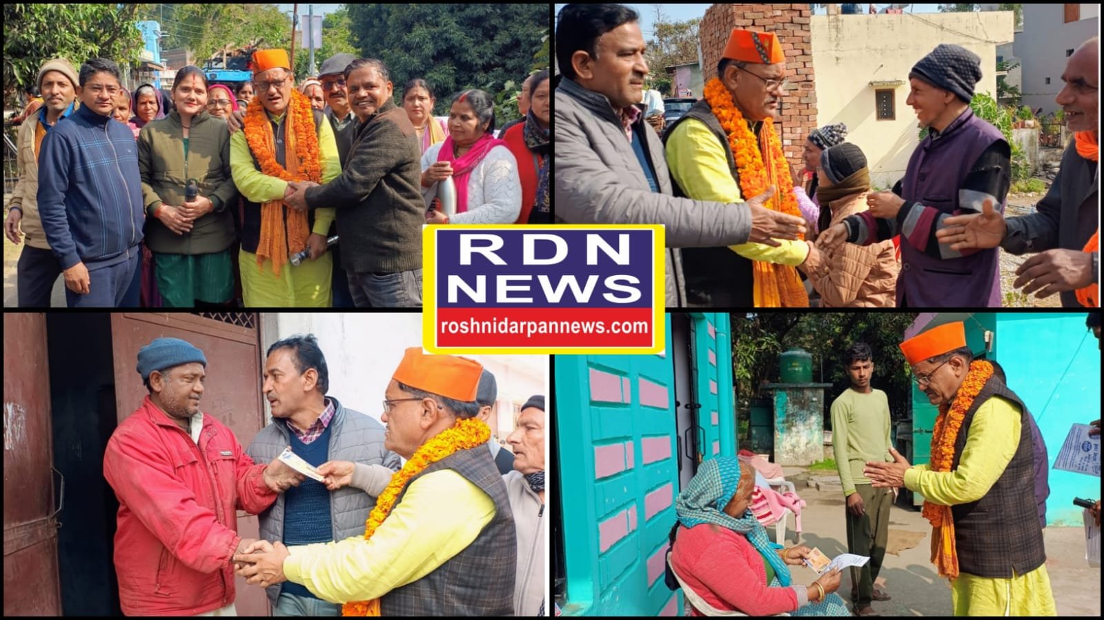 रामनगर में निर्दलीय प्रत्याशी नरेंद्र शर्मा ने जनसंपर्क अभियान तेज किया