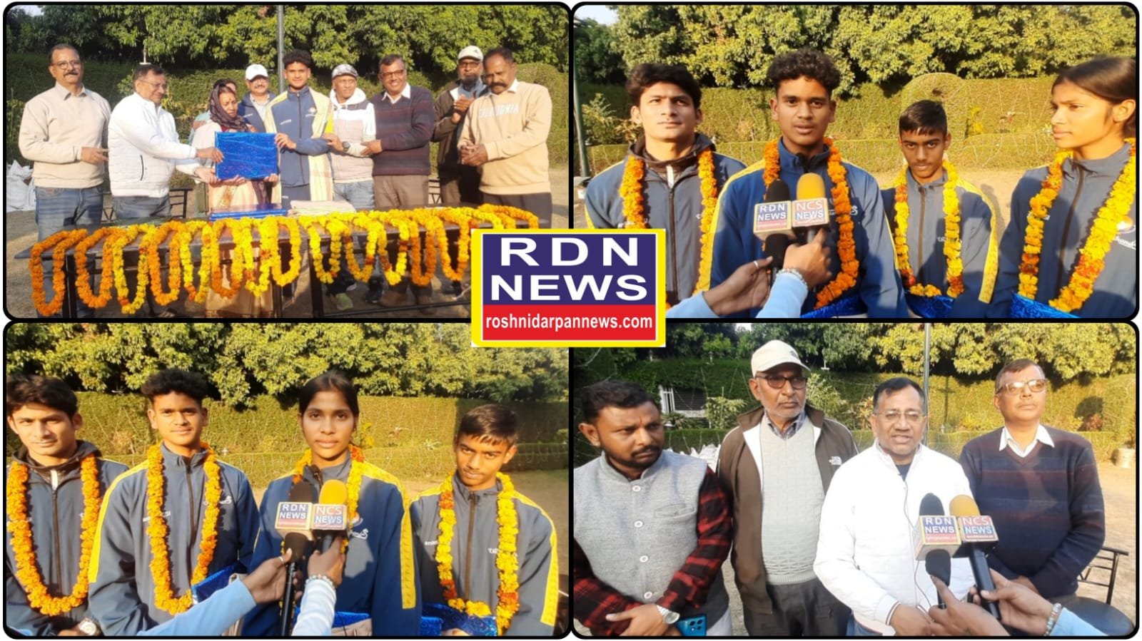कल्पतरु और नेकी की दीवार संस्थाओं की पहल, रामनगर के खिलाड़ियों को मिला सम्मान