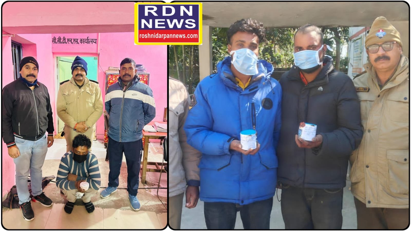 नैनीताल पुलिस की सख्ती जारी, 19.60 ग्राम स्मैक के साथ 3 तस्कर सलाखों के पीछे