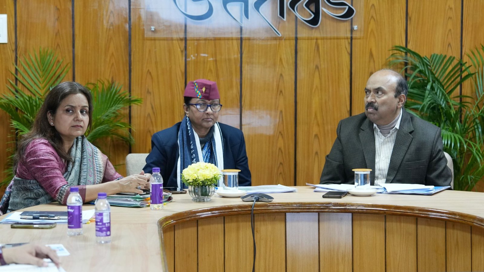 मुख्य सचिव श्रीमती राधा रतूड़ी ने 7वें कॉमन रिव्यू मिशन की बैठक में प्रतिभाग किया