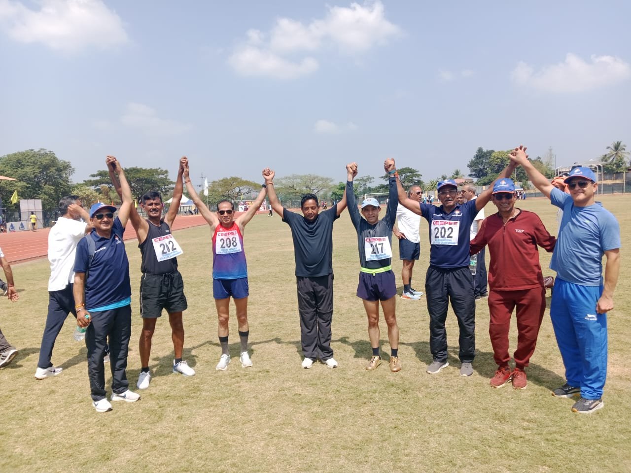 उत्तराखंड के मास्टर्स एथलीटों का कुन्नमकुलम केरल में शानदार प्रदर्शन लगातार जारी।