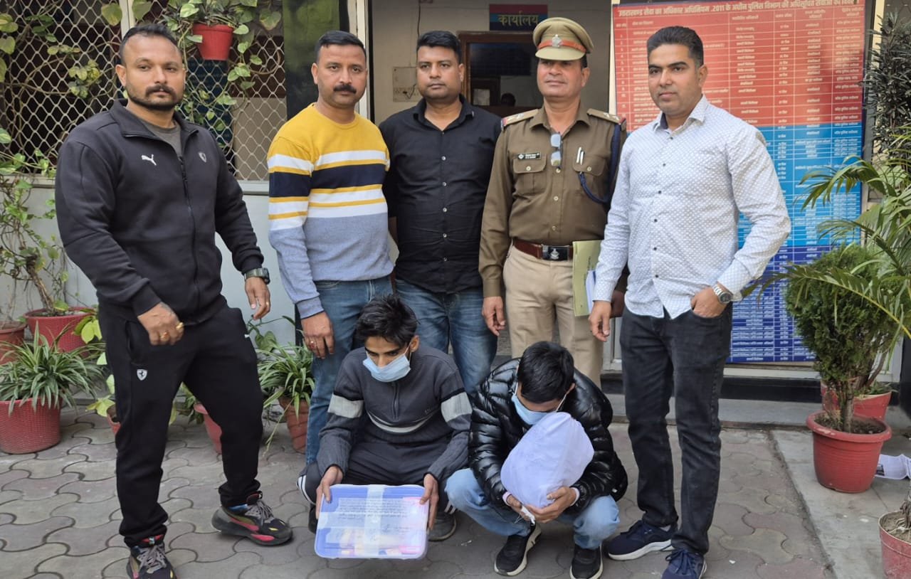 एसएसपी नैनीताल का नशे के खिलाफ बड़ा एक्शन, हल्द्वानी में दो तस्कर दबोचे गए।