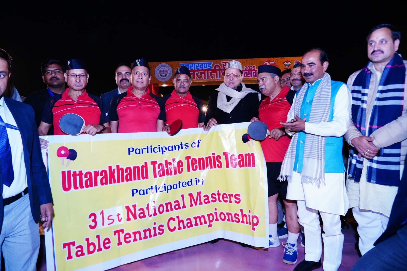 नेशनल मास्टर टेबल टेनिस चैंपियनशिप: मुख्यमंत्री धामी ने खिलाड़ियों को दी शुभकामनाएं