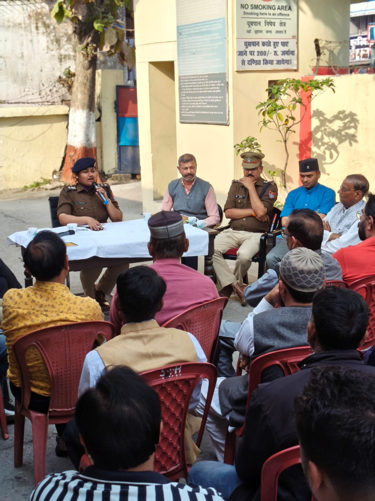 एसपी सिटी हल्द्वानी ने हल्द्वानी में किया पीस कमिटी की बैठक का आयोजन*