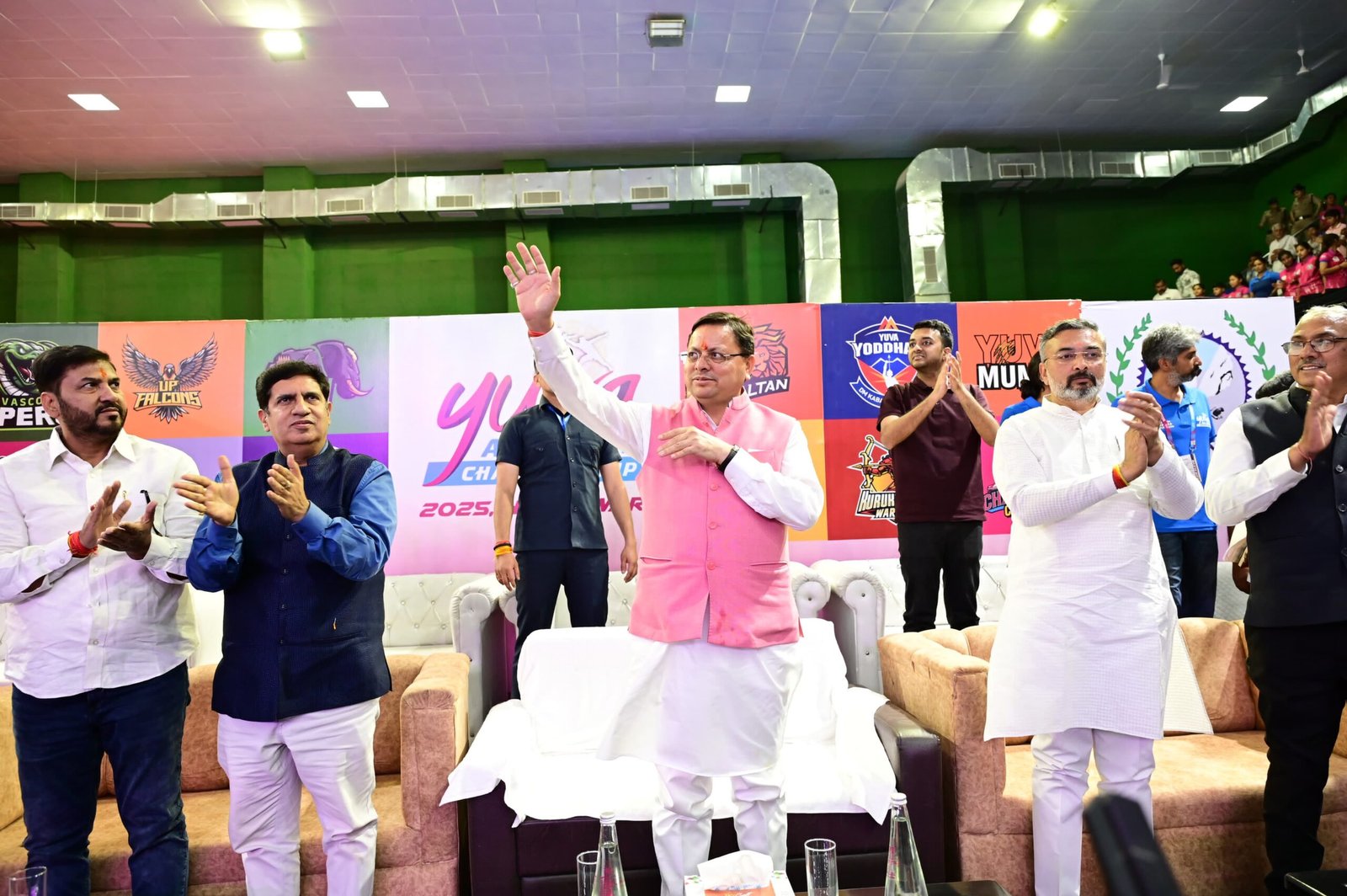 मुख्यमंत्री ने वंदना कटारिया इंडोर स्टेडियम रोशनाबाद में आयोजित युवा ऑल स्टार्स चैम्पियनशिप-2025 के समापन समारोह में किया प्रतिभाग
