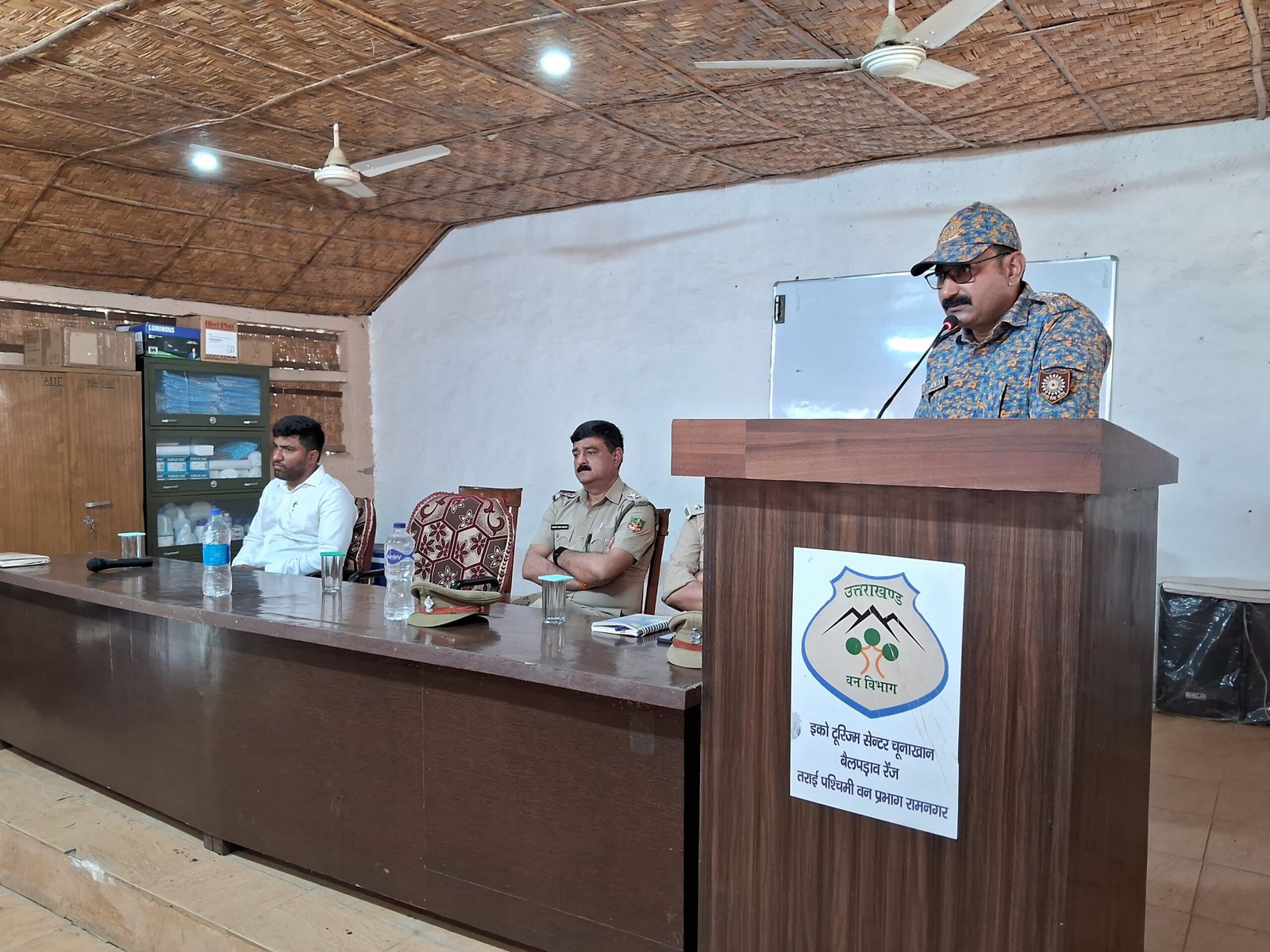 तराई पश्चिमी वन प्रभाग व एनडीआरएफ का संयुक्त अभ्यास: वनाग्नि रोकथाम पर फोकस