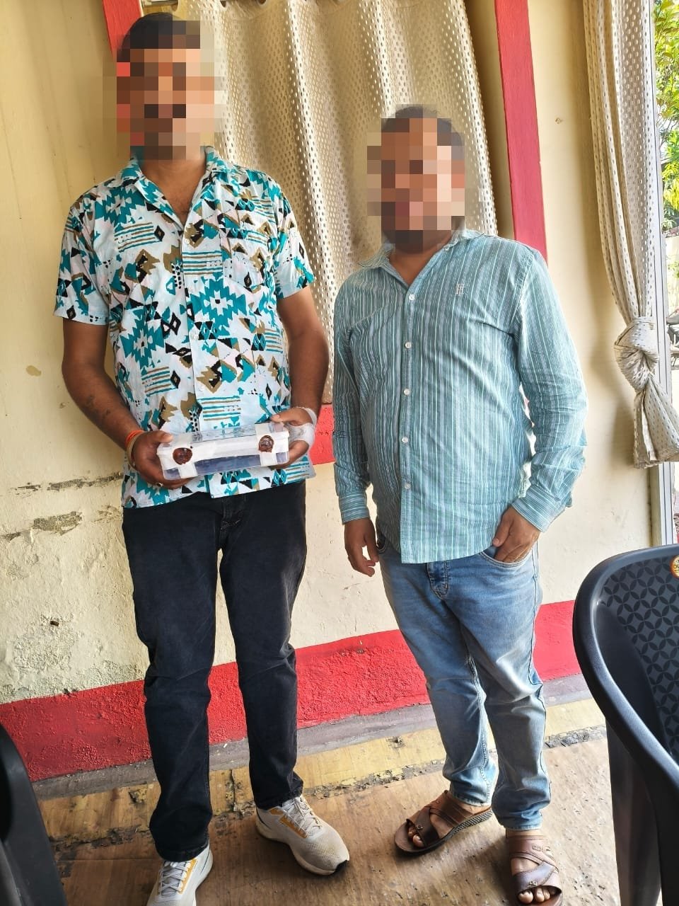 शादी समारोह में हर्ष फायर के दौरान एक युवक हुआ घायल*  *एसएसपी के कड़े निर्देशों में पुलिस ने 02 दो आरोपियों को लिया हिरासत में*