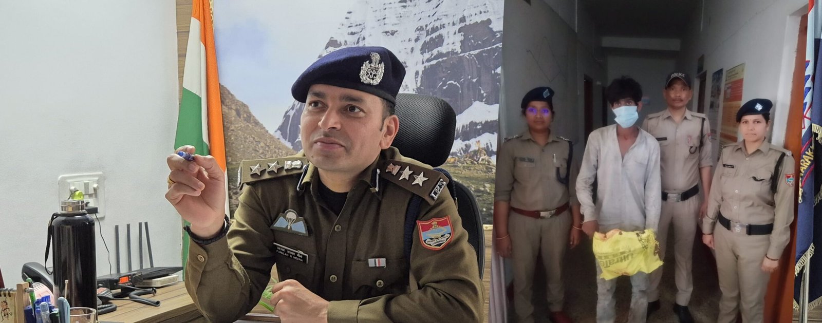 *एसएसपी प्रहलाद मीणा के निर्देश पर चला पुलिस का एक्शन मोड*  *मंदिर चोरी का 10 घण्टे के भीतर पर्दाफाश, आरोपी सलाखों के पीछे, शतप्रतिशत माल बरामद*