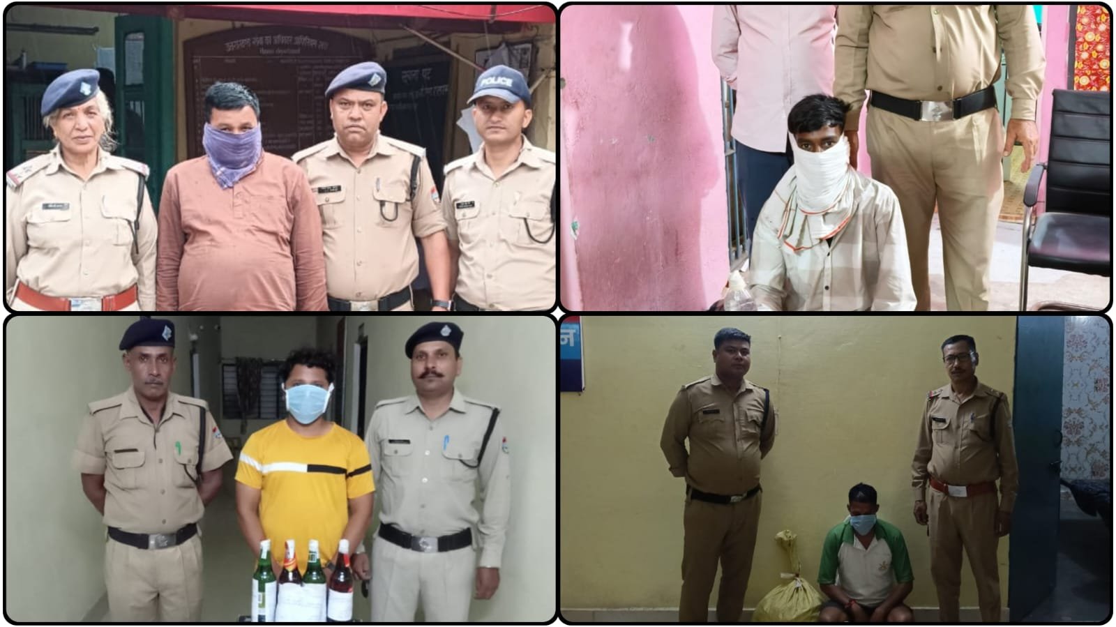 अवैध शराब, इंजेक्शन और सट्टा सामग्री बरामद, नैनीताल में पुलिस की बड़ी कार्रवाई