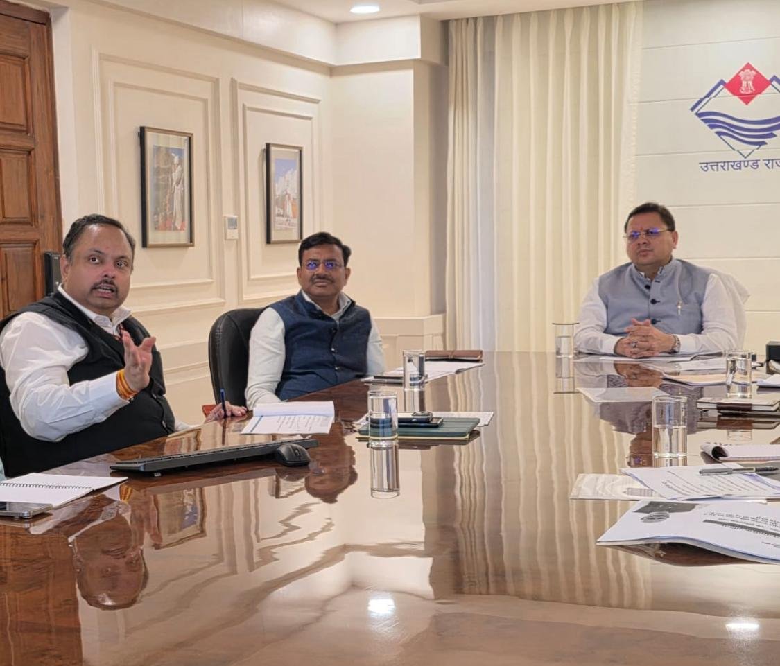मुख्यमंत्री पुष्कर सिंह धामी ने दिए मुख्य सचिव को निर्देश — नीति आयोग की बैठक में प्रधानमंत्री द्वारा दिए गए निर्देशों के क्रियान्वयन के लिए  ठोस रणनीति बनाएं