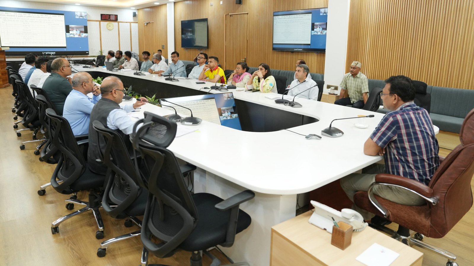 आपदा प्रबंधन की तैयारियों की समीक्षा, मुख्य सचिव ने दिए समयबद्ध और समन्वित कार्यों के निर्देश।