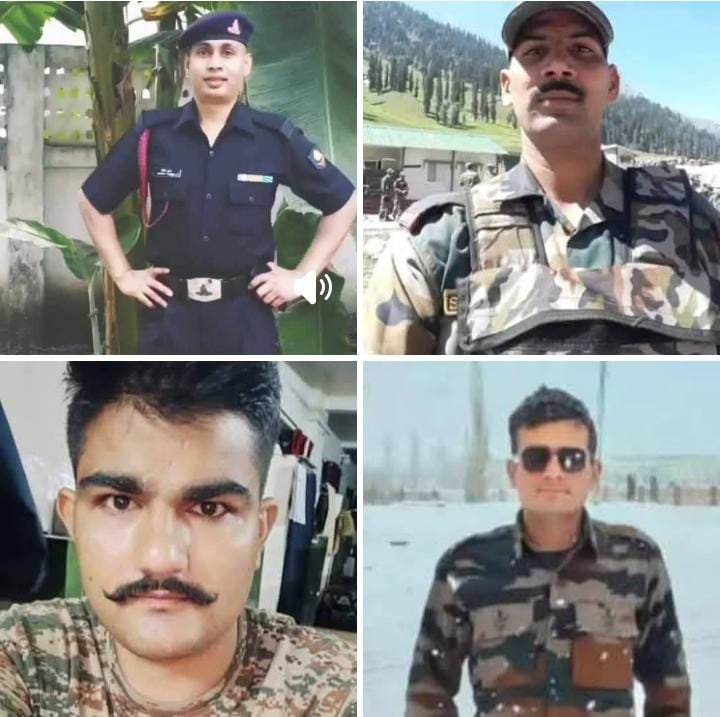 दुःखद एलओसी पर पाकिस्तानी गोलीबारी में भारत के 5 जवान शहीद, देश ने खोए अपने वीर सपूत।