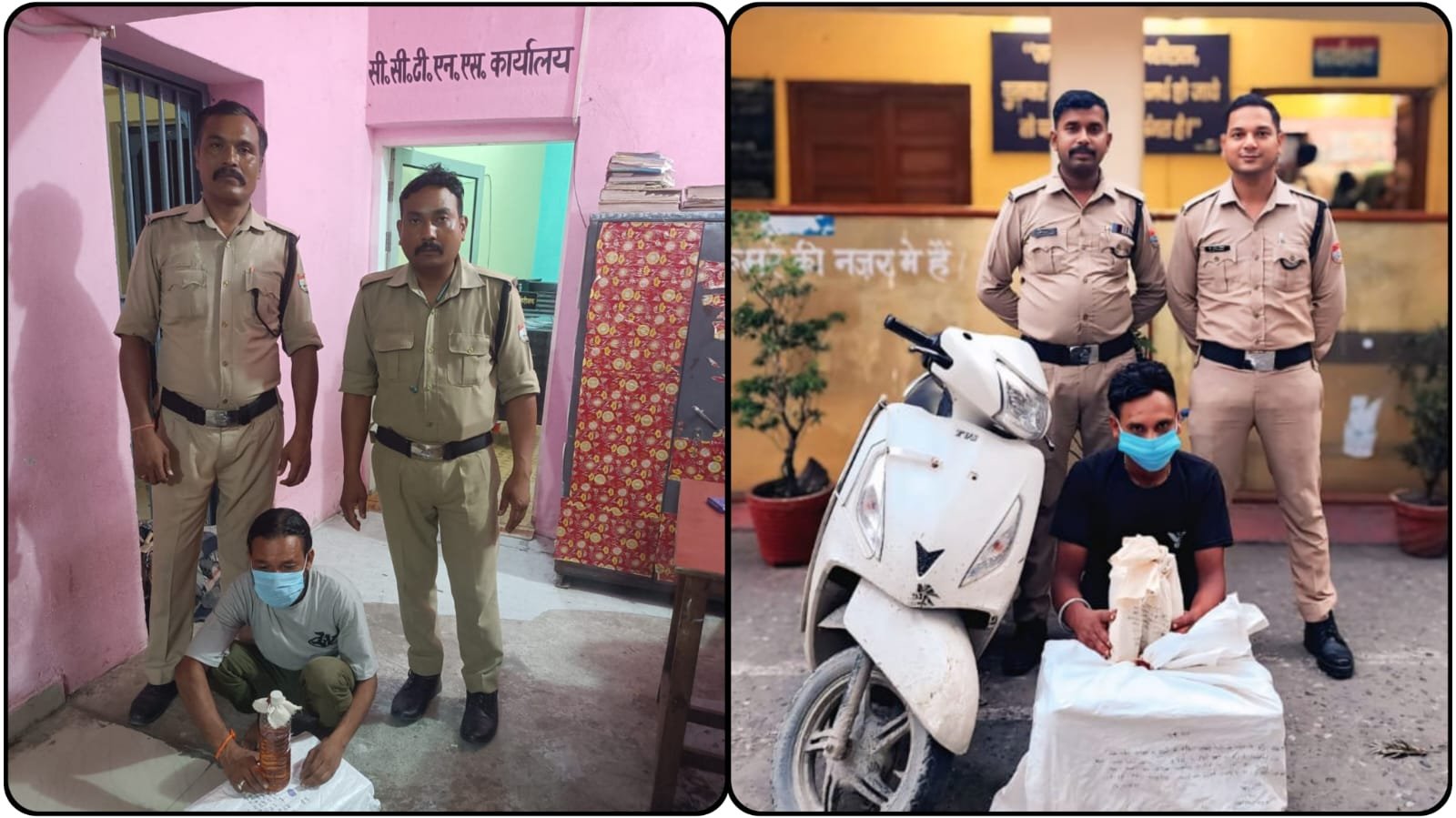‘ड्रग्स फ्री देवभूमि’ मिशन के तहत छापा, भारी मात्रा में अवैध शराब बरामद