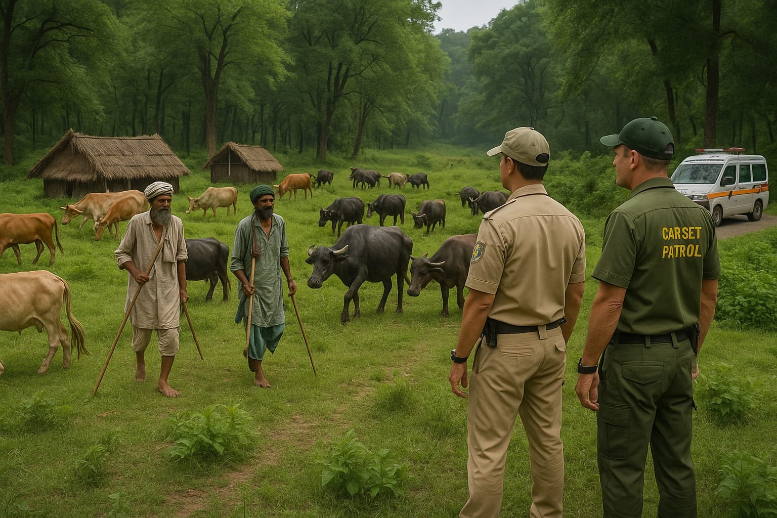 सरकारी फाइलों में चरती रही गाय-भैंस, असल में गायब थे वन गुर्जर!