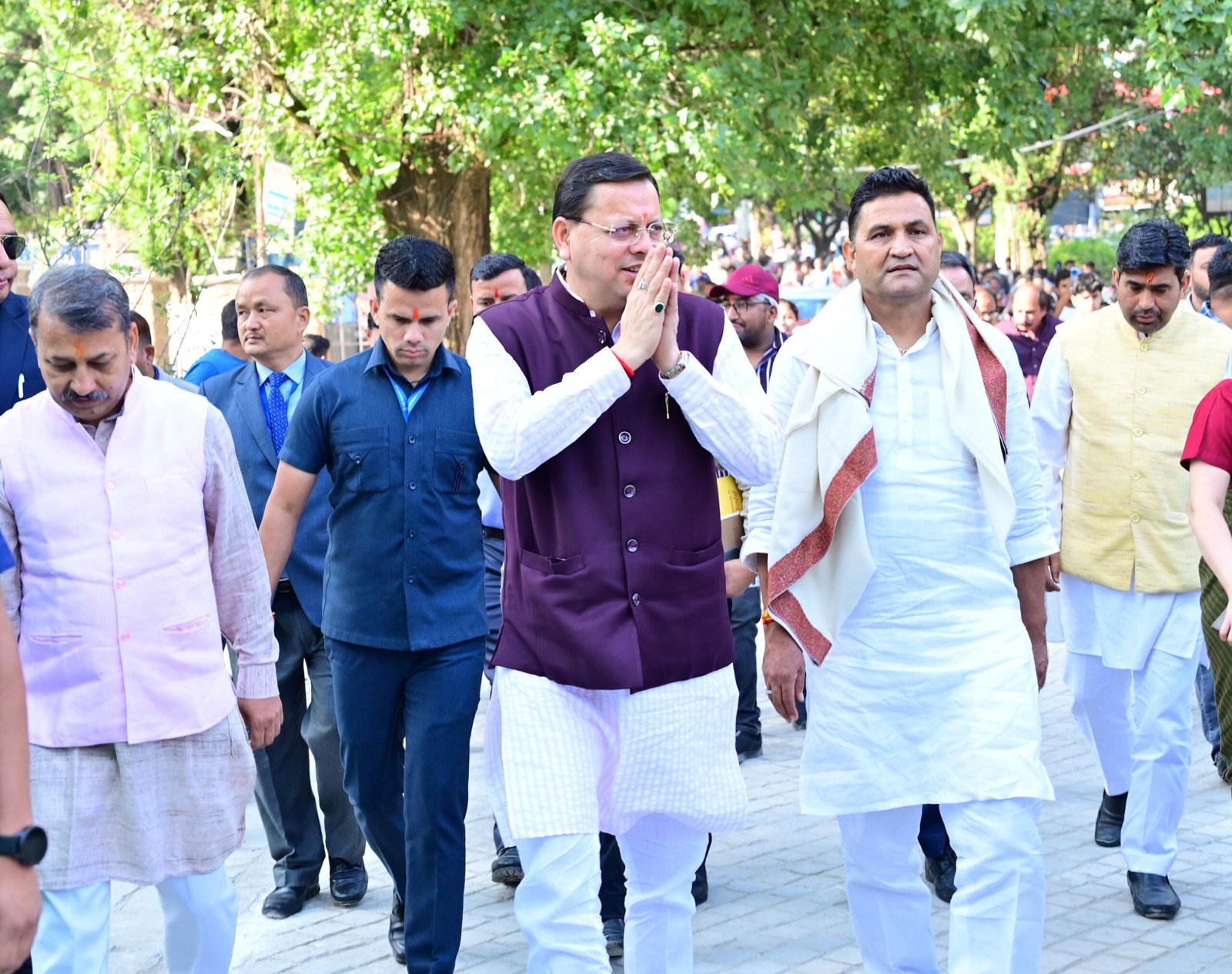 सीएम धामी ने नैनीताल में विकास कार्यों का किया निरीक्षण, डीएसए मैदान में कई अहम घोषणाएं की।