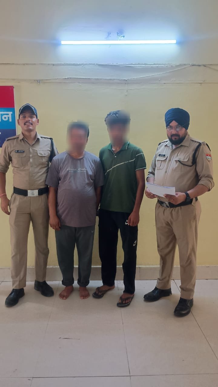 NBW अभियान में चोरगलिया पुलिस की कार्रवाई — दो वारंटी गिरफ्तार