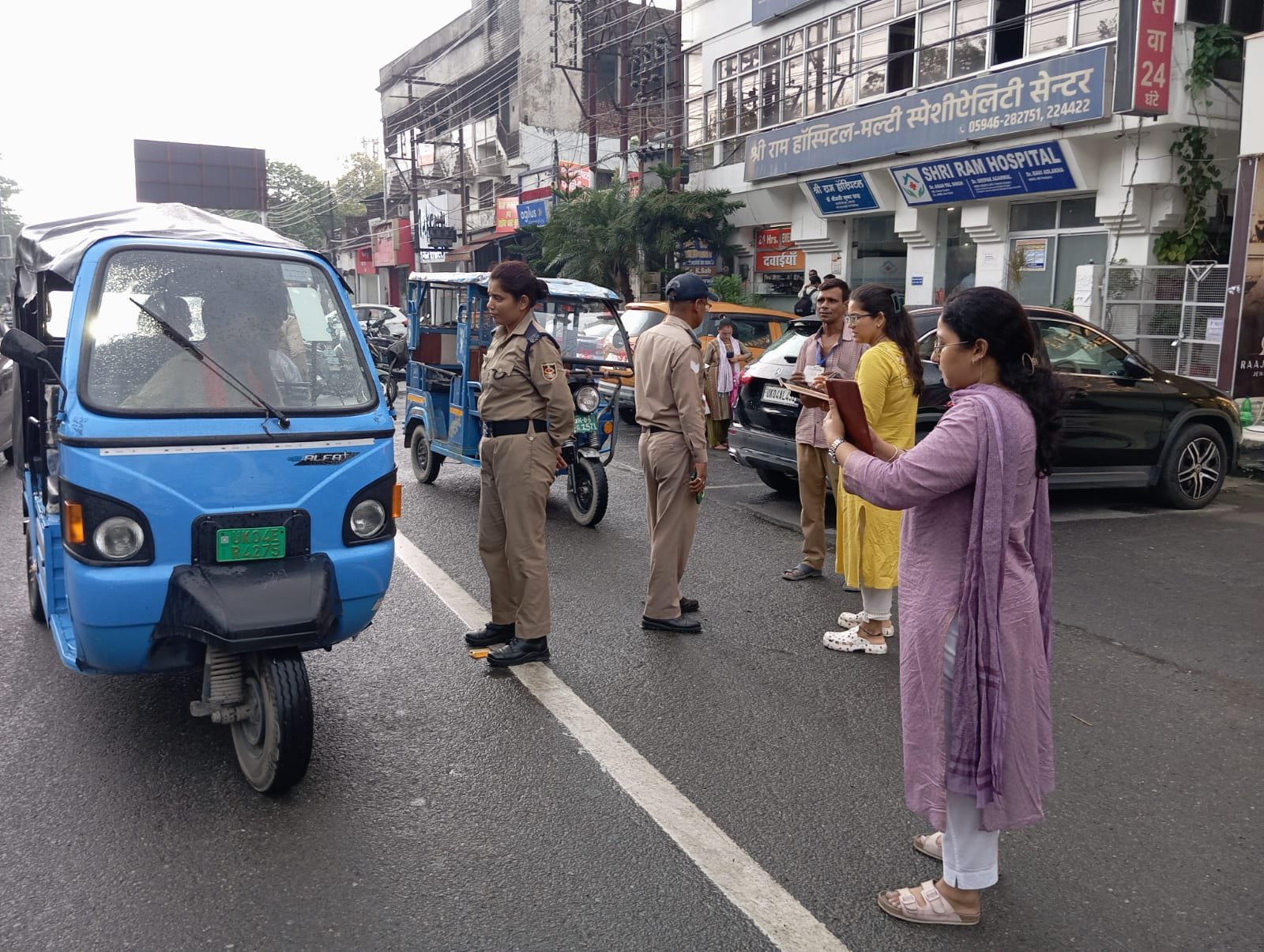 सड़कों पर अनुशासन के लिए कड़ा कदम, 140 चालान और 9 वाहन जब्त।