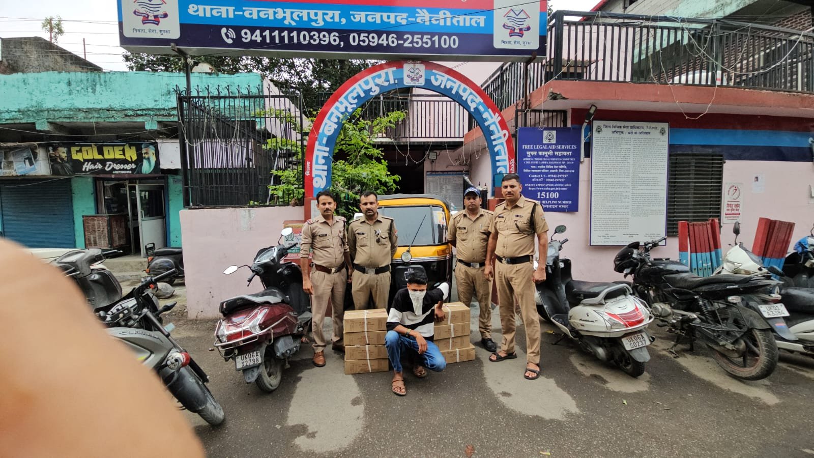 एसएसपी नैनीताल के निर्देश पर नशे के खिलाफ सख्त अभियान, ऑटो चालक गिरफ्तार