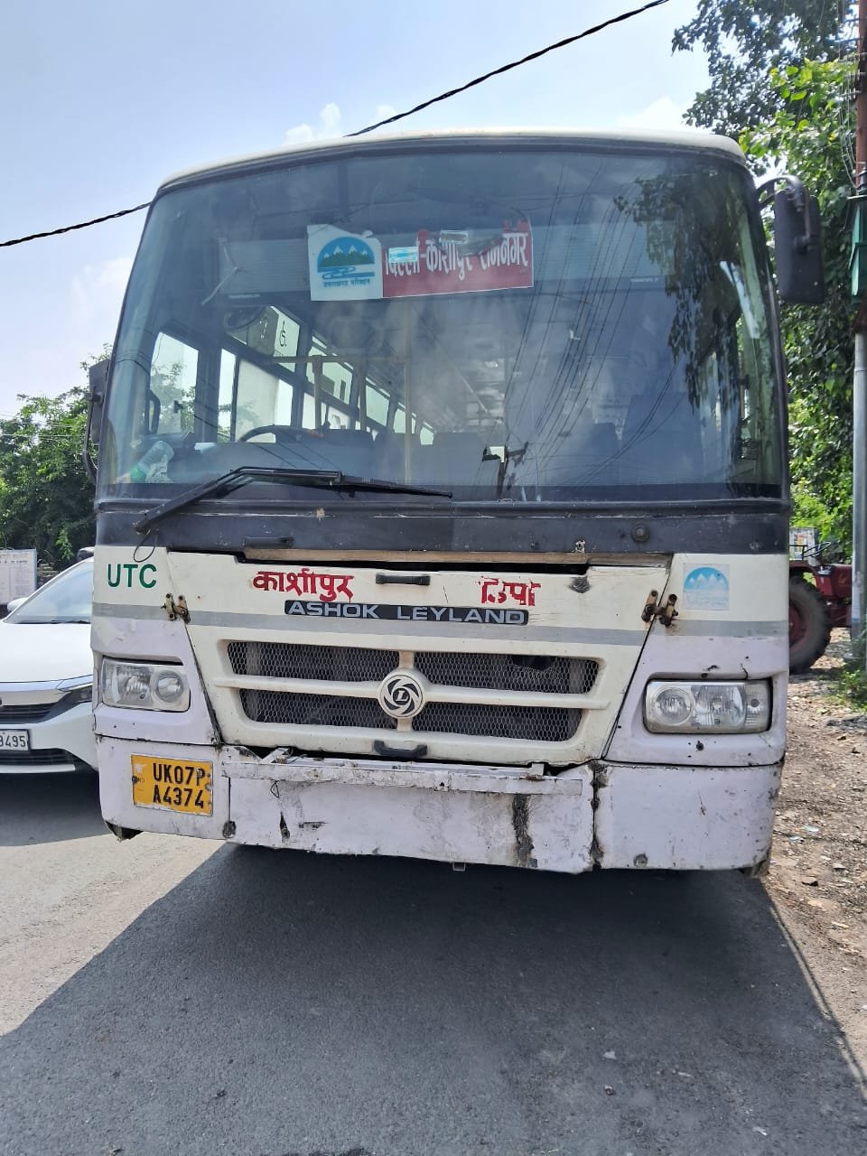 फिटनेस के लिए आई रोडवेज बस सीज, नशे में धुत चालक पुलिस के हवाले।