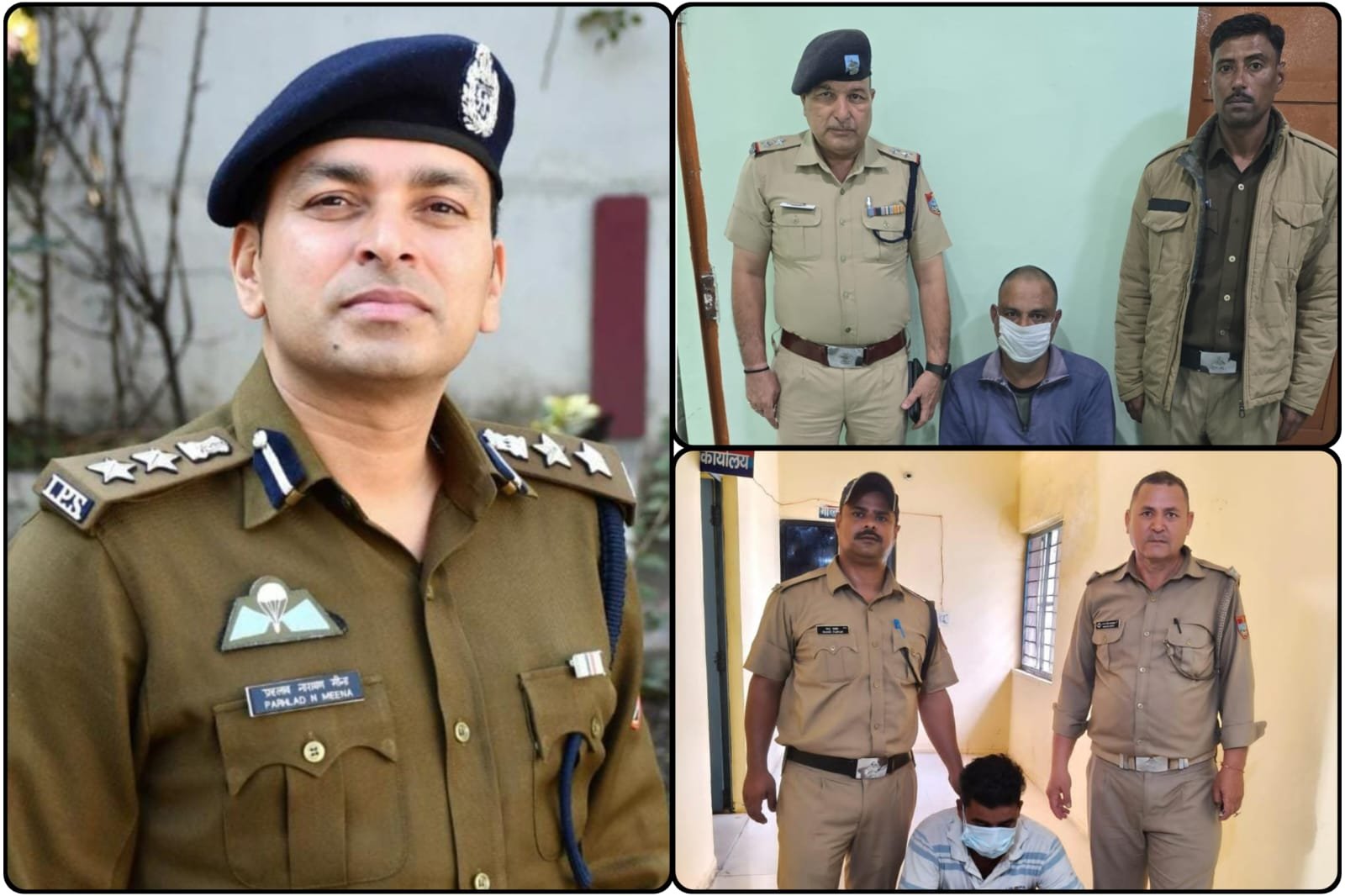 एसएसपी मीणा के सख्त निर्देश का असर: अवैध शराब के साथ दो तस्कर गिरफ्तार।
