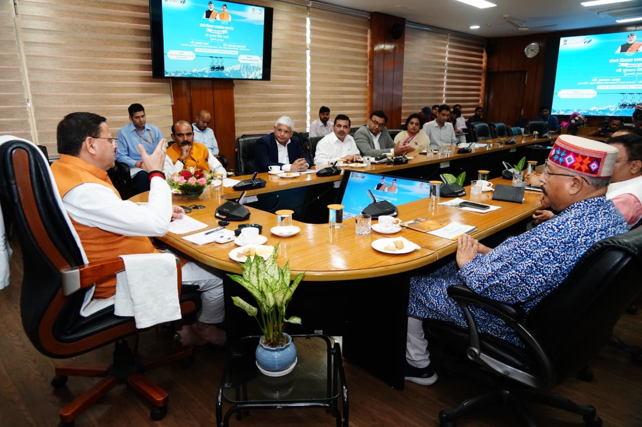 केदारनाथ और हेमकुंड साहिब में रोपवे निर्माण हेतु उत्तराखण्ड सरकार व NHLML में समझौता”