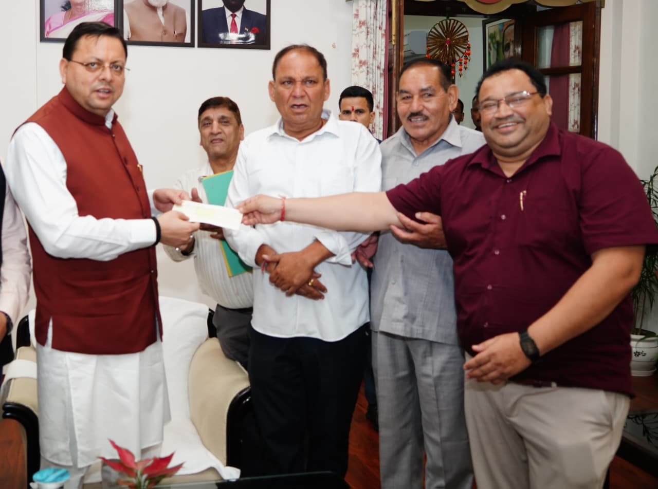 उत्तराखण्ड विपणन बोर्ड का सराहनीय कदम – मुख्यमंत्री राहत कोष में ₹1 करोड़ का सहयोग