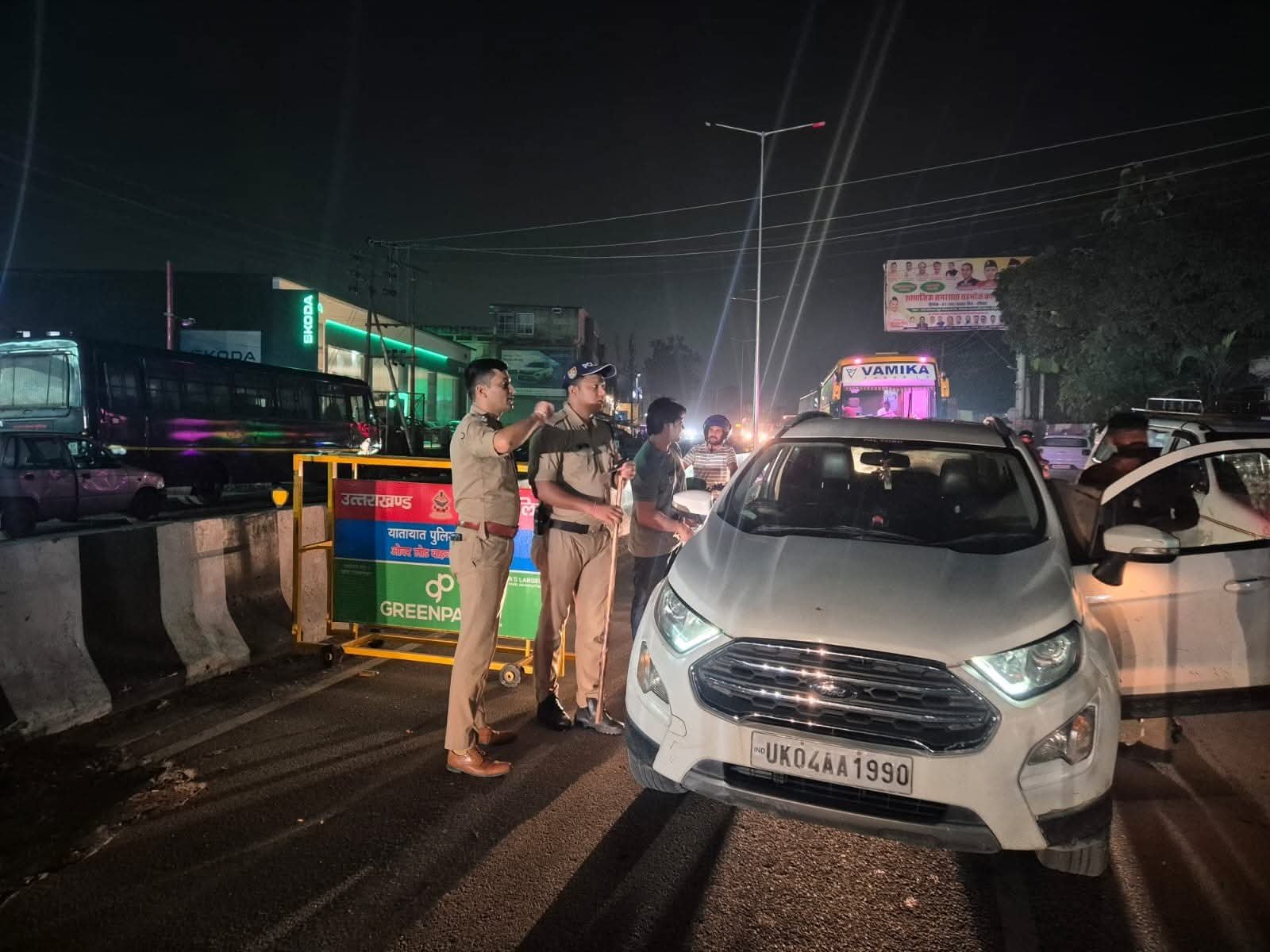 SSP NAINITAL मीणा का सड़क सुरक्षा और अपराध नियंत्रण हेतु जनपद में विशेष अभियान।