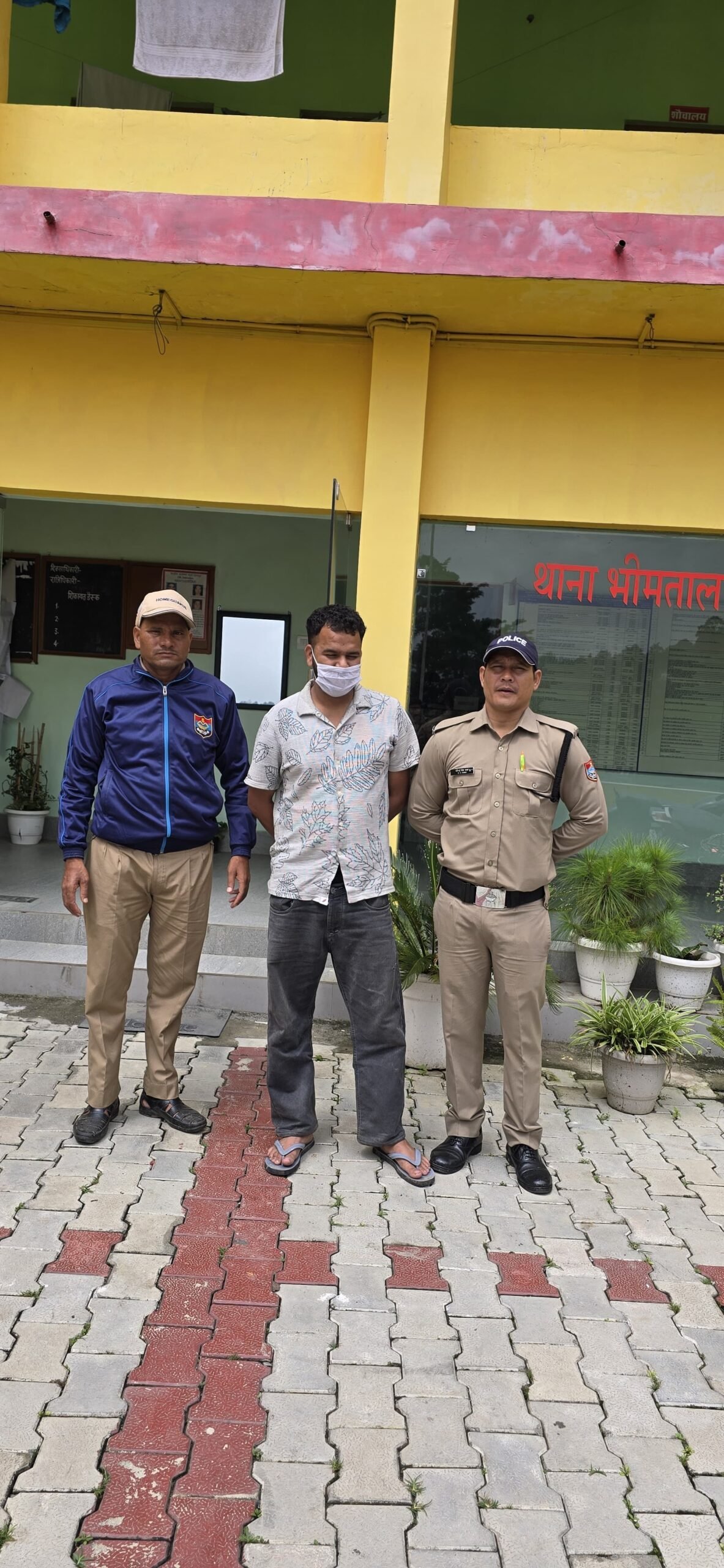 भीमताल पुलिस ने एनडीपीएस एक्ट से सम्वन्धित नामजद अभियुक्त को किया गिरफ्तार, भेजा जेल।