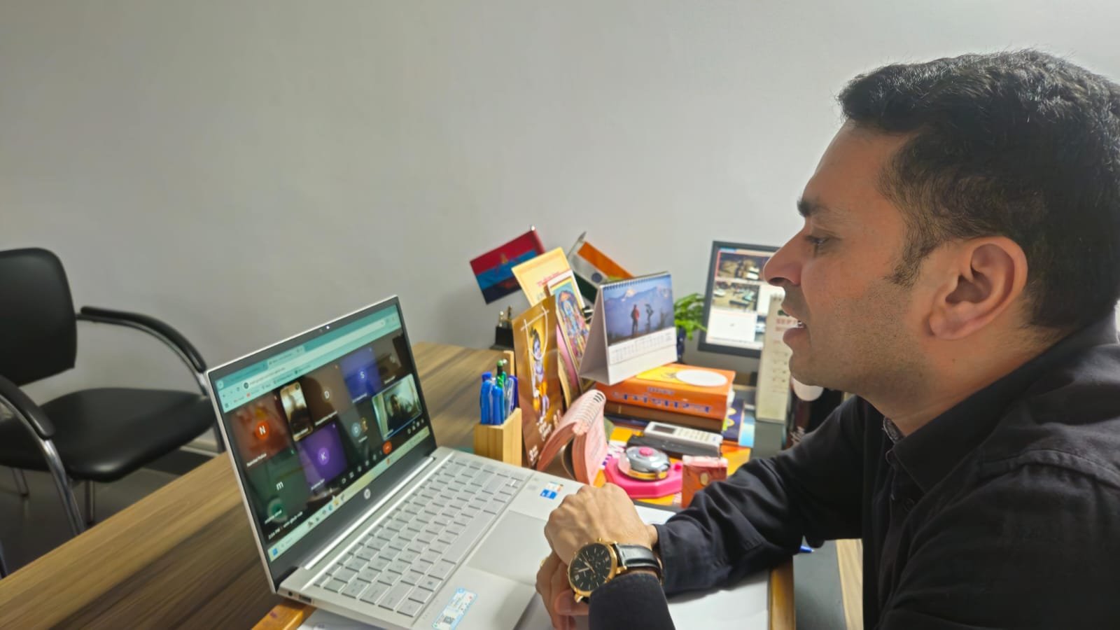 SSP नैनीताल प्रहलाद मीणा की वर्चुअल बैठक – नकलमुक्त व पारदर्शी परीक्षा की तैयारी”