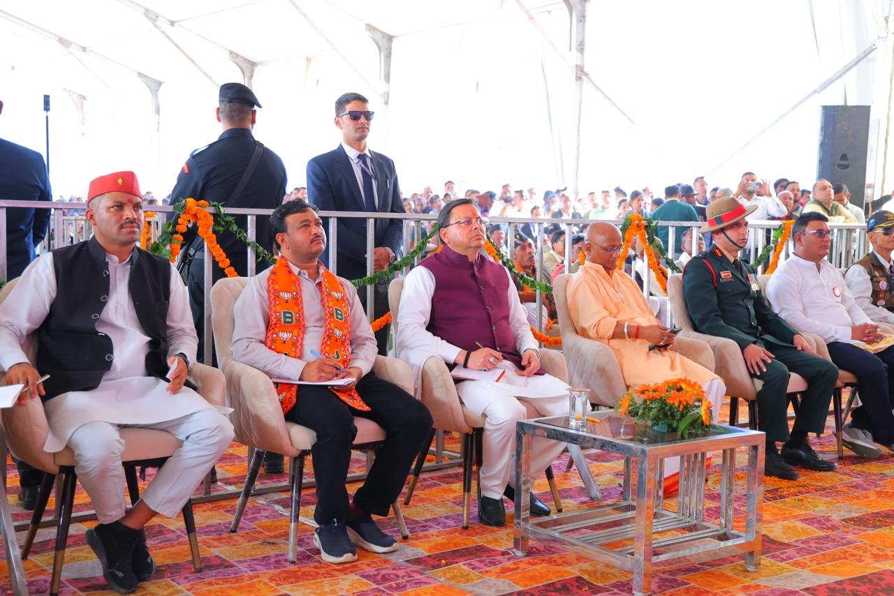मुख्यमंत्री पुष्कर सिंह धामी ने रिखणीखाल में शहीद स्मरण समारोह में किया 102.82 करोड़ की योजनाओं का लोकार्पण व शिलान्यास