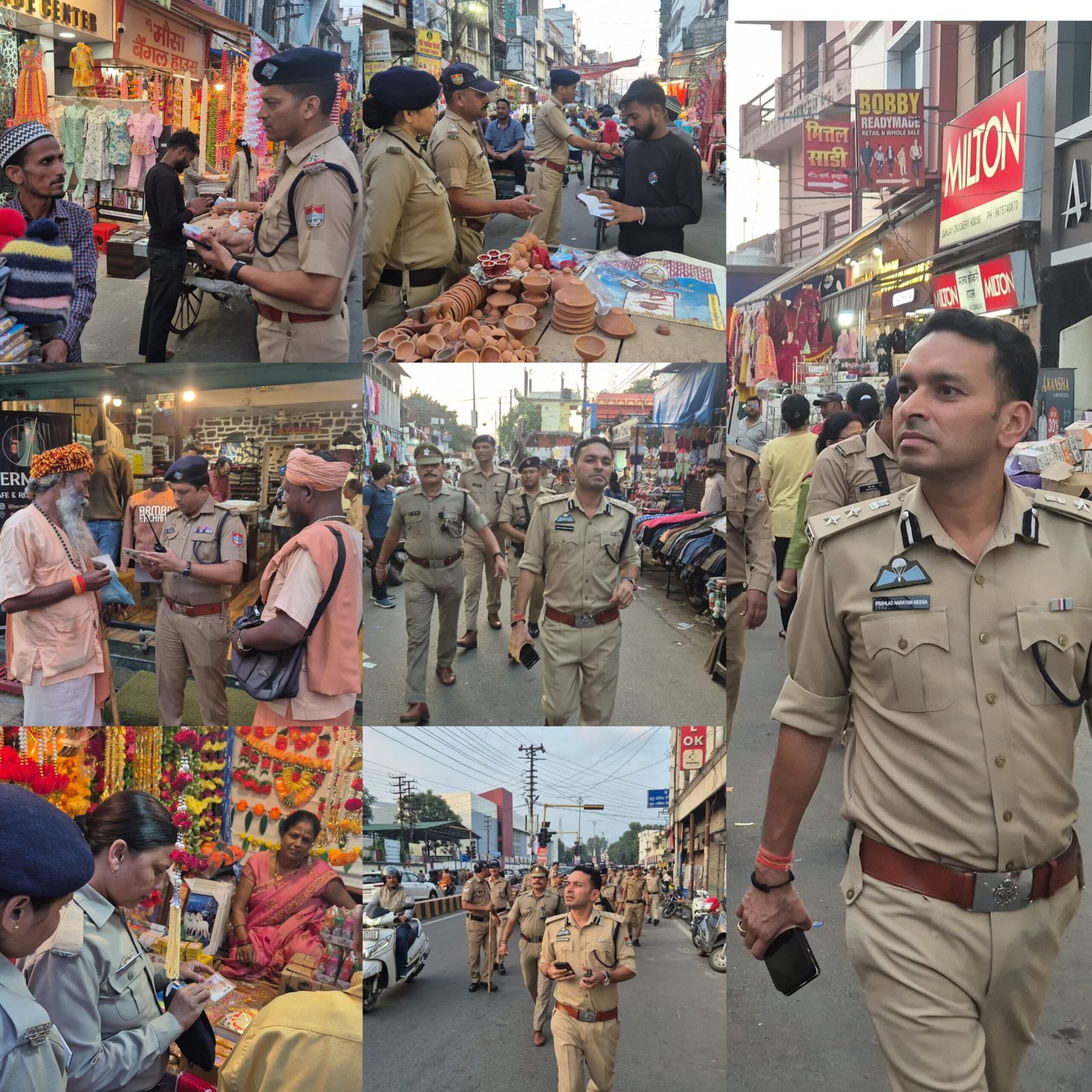 *”ऑपरेशन सैनेटाइज” की गिरफ्त में 08 बाबा सहित 70 संदिग्ध, दीपावली पर नहीं चलेगी अराजकता की स्क्रिप्ट*  *हल्द्वानी बाजारों में एसएसपी मीणा ने खुद संभाली कमान, पैदल फ्लैग मार्च कर दिए सख्त निर्देश, दिलाया सुरक्षा का एहसास*