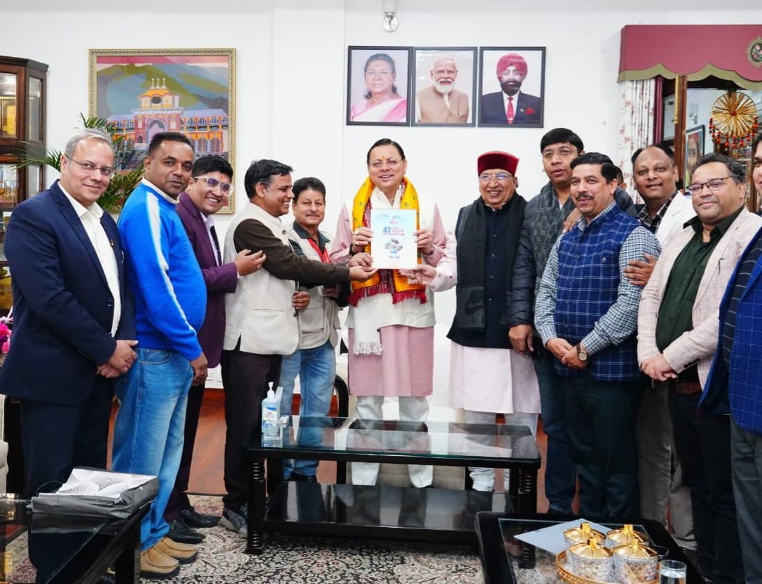 पीआरएसआई डेलीगेशन ने मुख्यमंत्री से की शिष्टाचार भेंट, देहरादून में आयोजित होने वाले राष्ट्रीय अधिवेशन के लिए दिया आमंत्रण