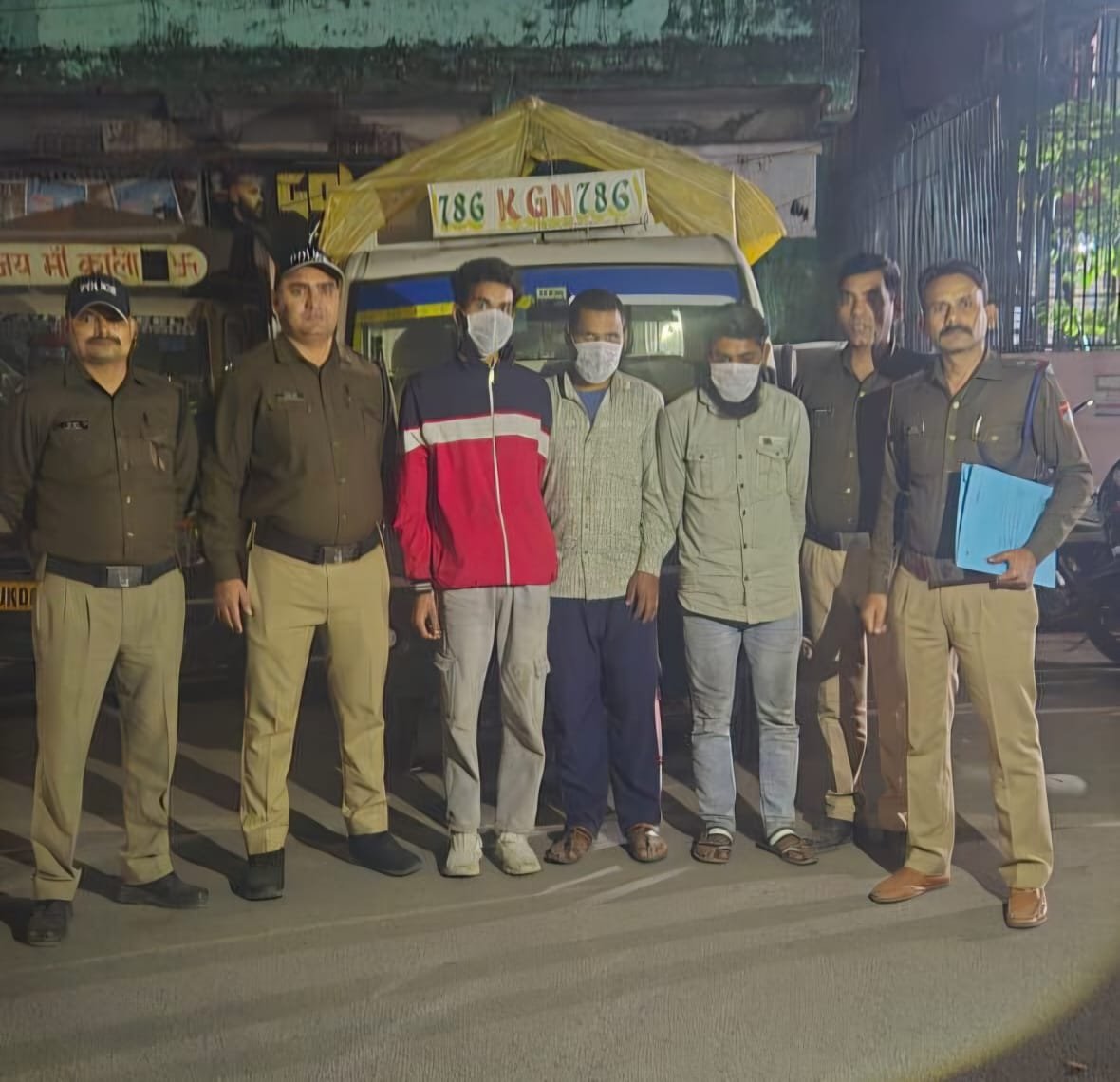 एसएसपी नैनीताल के निर्देशन में पुलिस की कार्यवाही*
