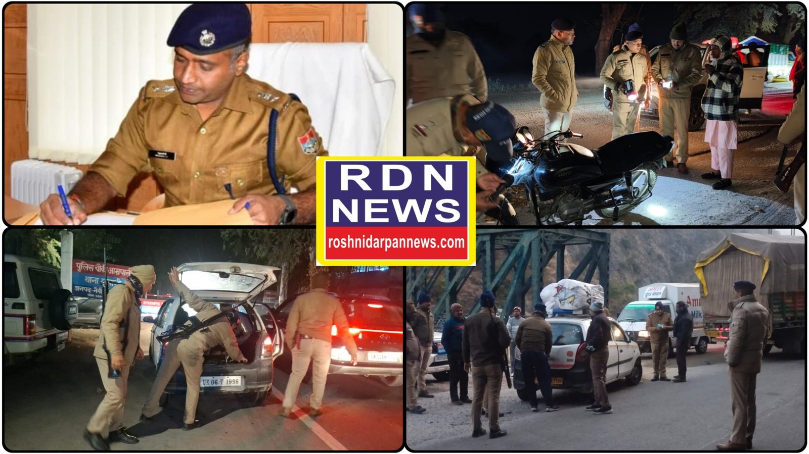 SSP के सख़्त निर्देश—नैनीताल में अलर्ट मोड, सुबह-सुबह भारी फोर्स के साथ कौंबिंग व चेकिंग ऑपरेशन शुरू।