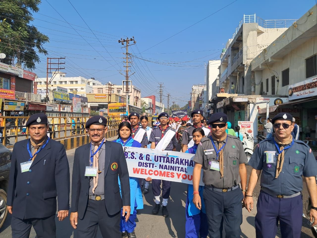 जागरूकता रैली के साथ स्काउट–गाइड प्रशिक्षण शिविर की शुरुआत, जिलेभर से पहुंचे प्रतिभागी