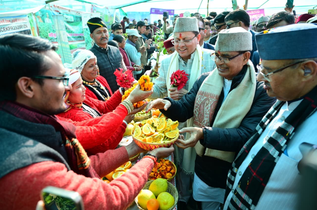 मुख्यमंत्री ने उत्तराखंड में कृषि क्षेत्र में हुए ऐतिहासिक परिवर्तनों का उल्लेख कर कहा किसानों के कल्याण हेतु सरकार प्रतिबद्ध