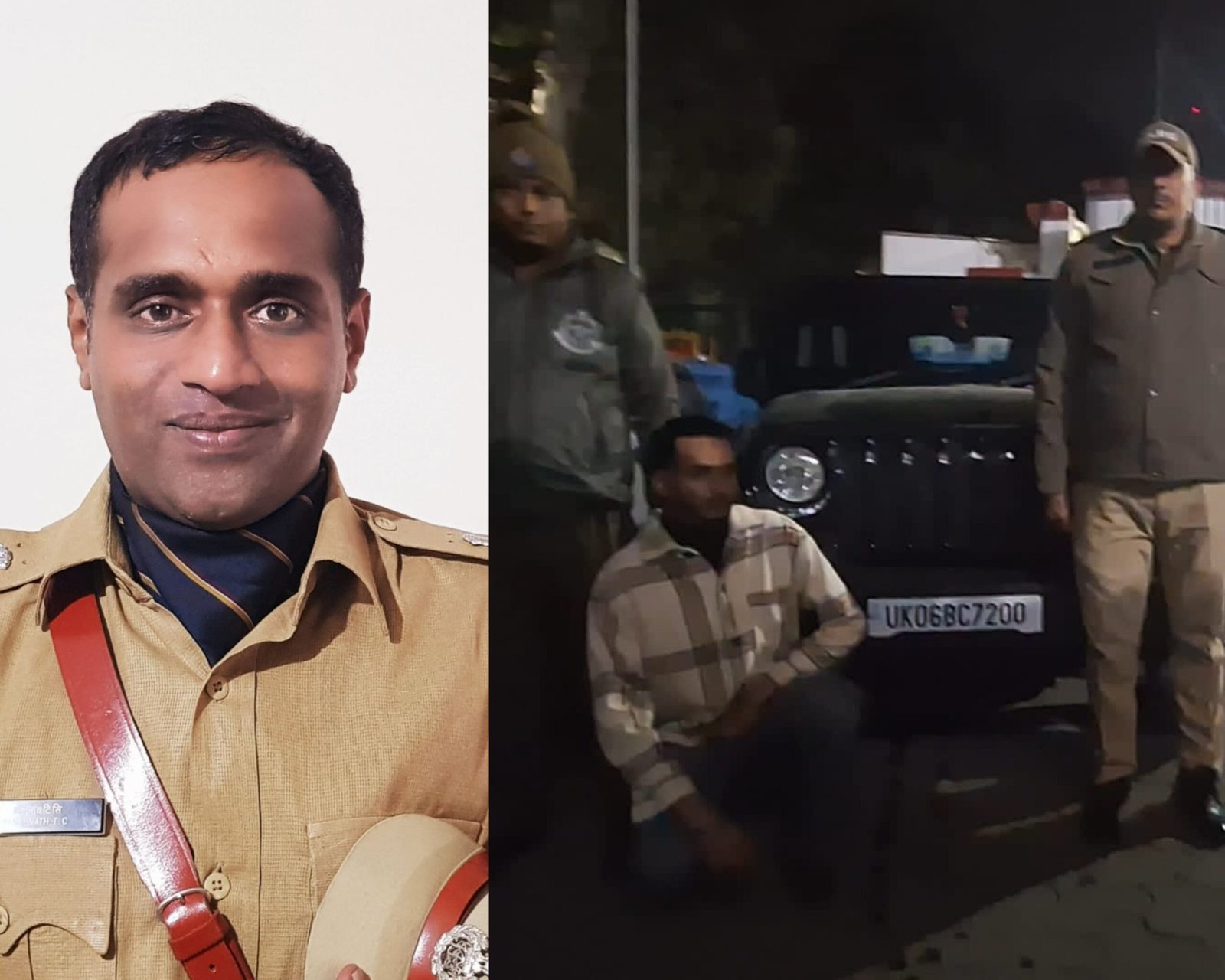 SSP नैनीताल डॉ. मंजुनाथ टी.सी. का सख्त प्रहार — हाईवे पर स्टंटबाजी करने वालों पर कड़ी कार्रवाई, थार चालक हिरासत में, वाहन सीज, लाइसेंस निरस्त