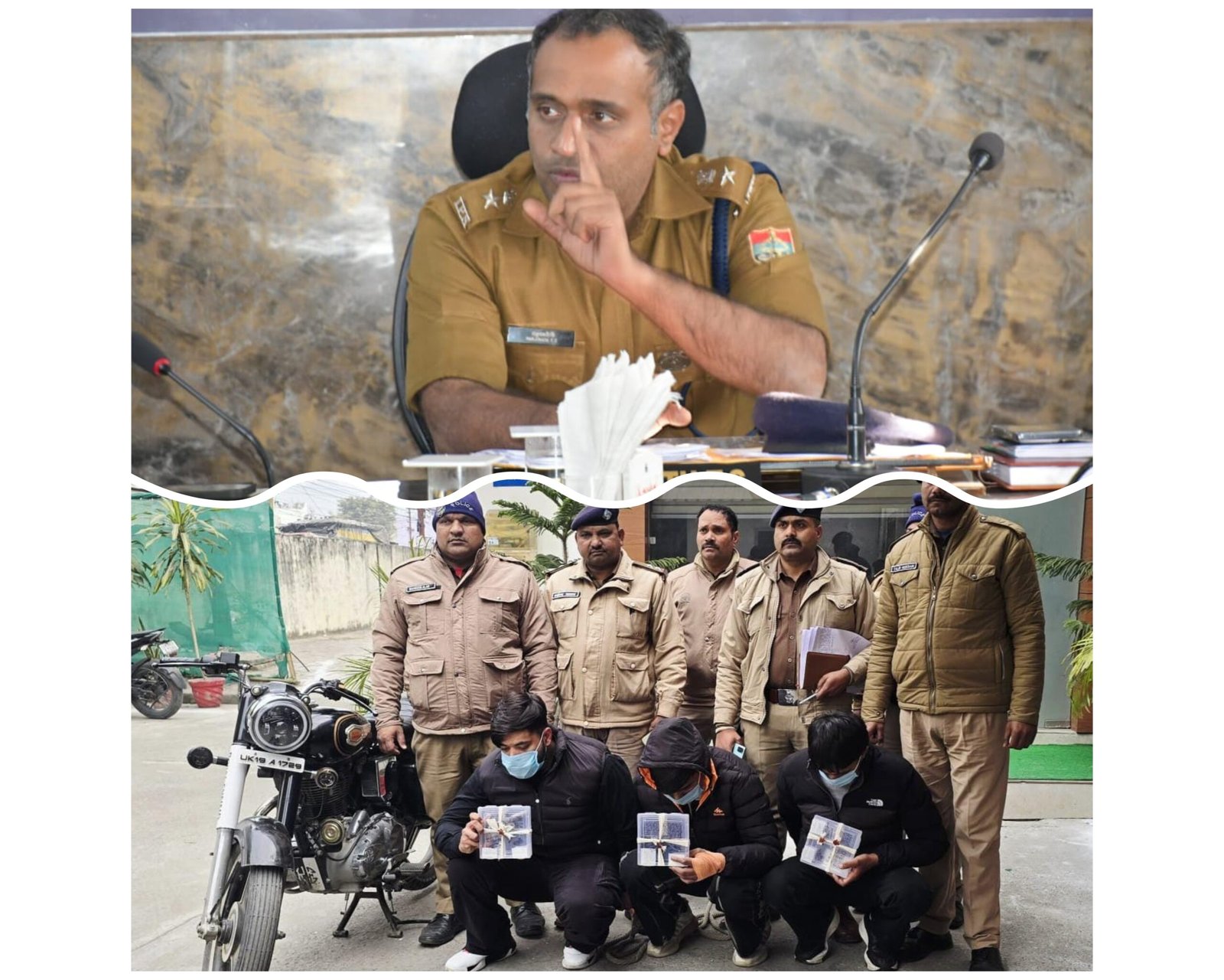 *रामनगर में अपहरण, लूट और गुंडागर्दी पर SSP मंजुनाथ टी०सी० की जीरो टॉलरेंस नीति*  *👉 गुंडागर्दी का अंजाम सिर्फ जेल, रामनगर में गुंडों की हेकड़ी टूटी 03 गिरफ्तार*