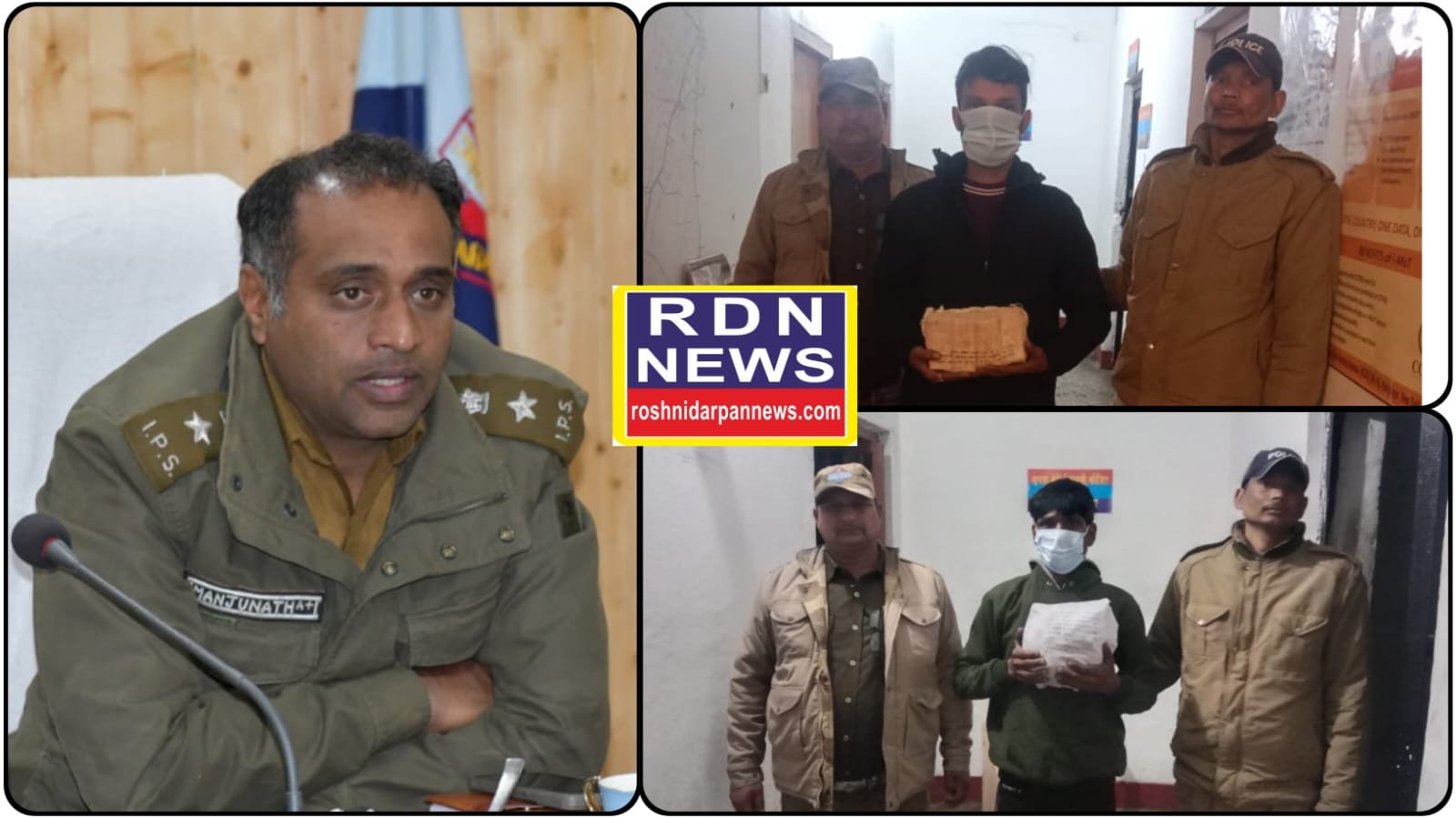 डॉ. मंजुनाथ टी.सी. के निर्देश पर नशा तस्करी पर शिकंजा, दो आरोपी गिरफ्तार