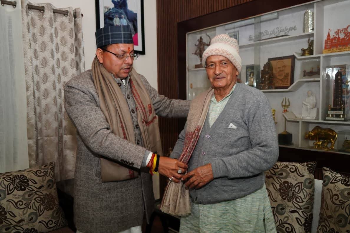 उत्तराखंड के लिए गौरव का क्षण: पद्म भूषण चयन पर सीएम धामी ने कोश्यारी को दी बधाई