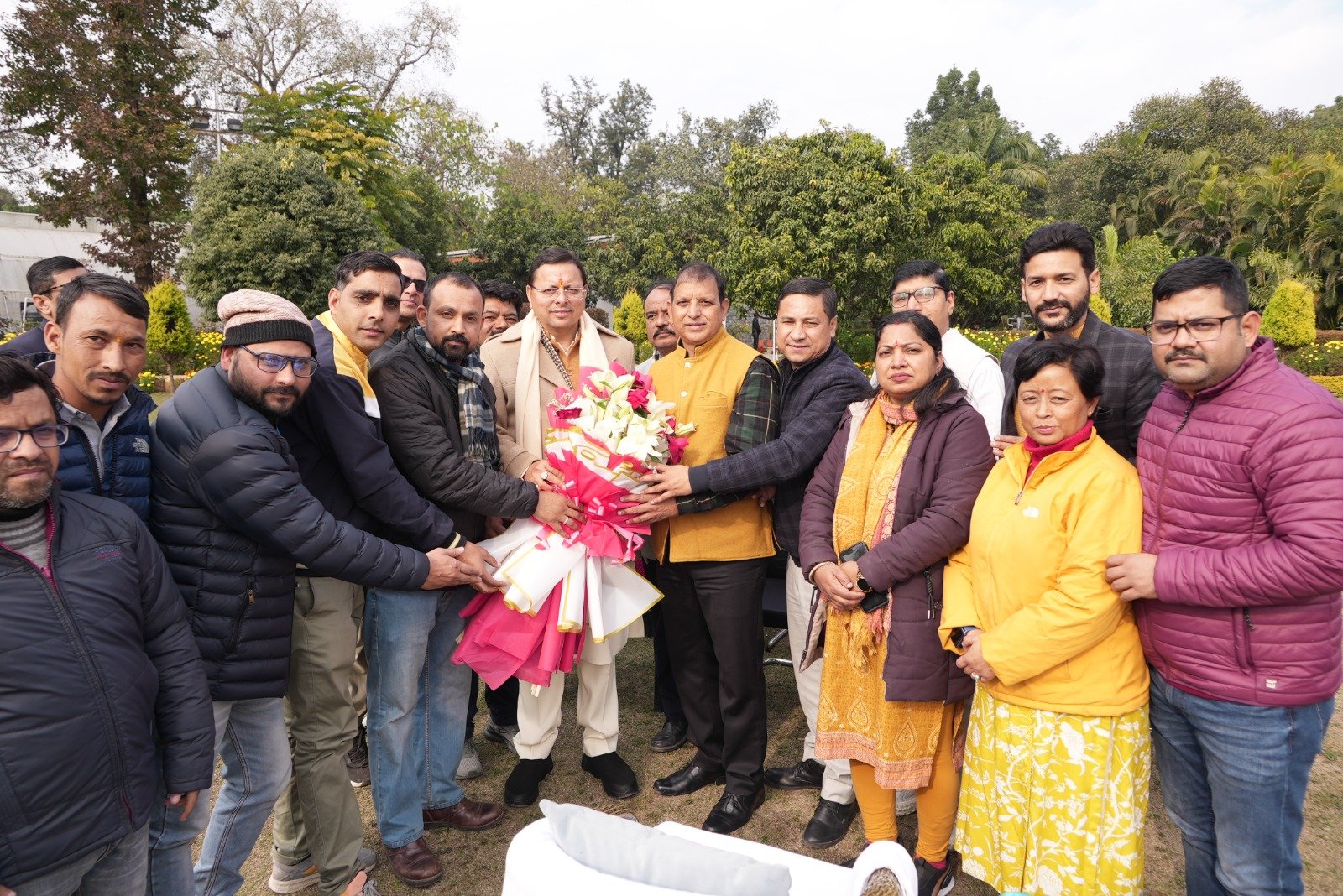 मुख्यमंत्री ने पत्रकारों के हितों के लिए हर संभव सहयोग का दिया आश्वासन।