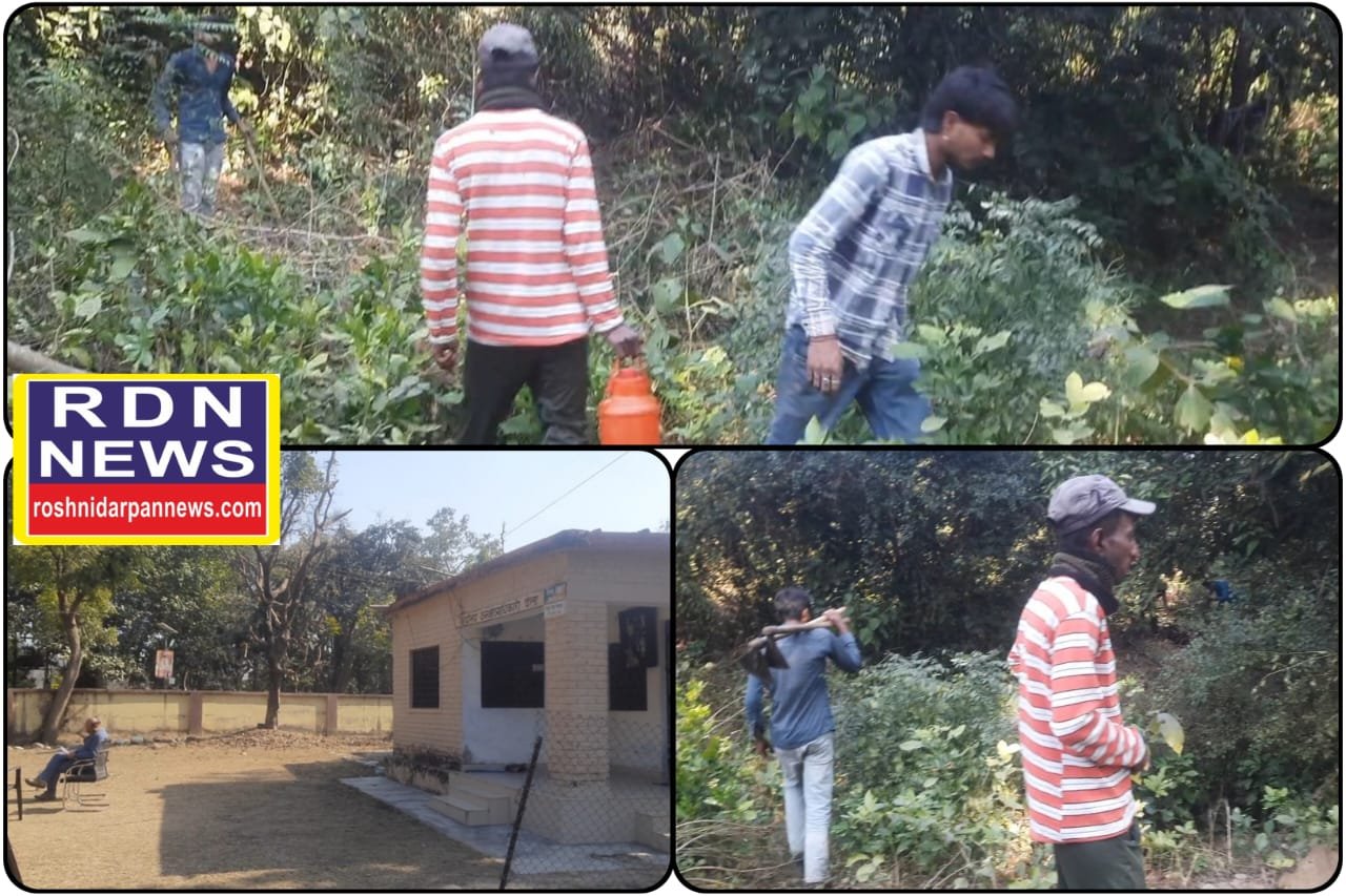मौत का न्योता! टाइगर एरिया में बिना सुरक्षा सफाई का काम   ढेला रेंज में मजदूरों को सीधे मौत के मुंह में भेज रहे अधिकारी     ढेला रेंज बना डेथ ज़ोन, अफसरों की लापरवाही से कभी भी हो सकता है बड़ा हादसा