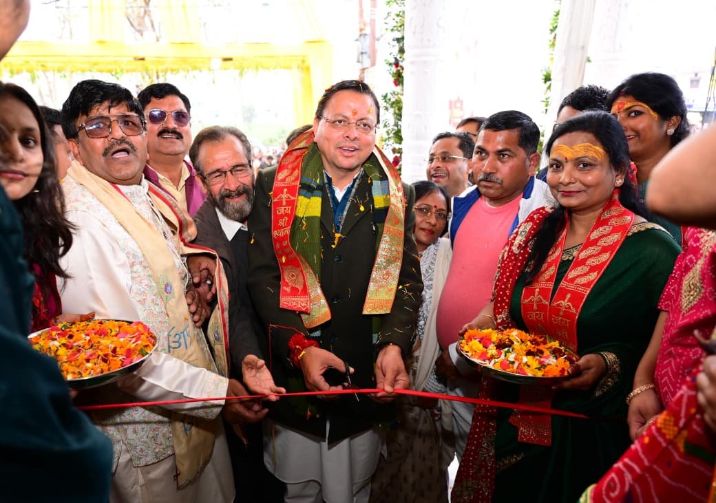 देहरादून के श्री खाटू श्याम धाम में गूंजे मंत्रोच्चार, मुख्यमंत्री धामी रहे उपस्थित