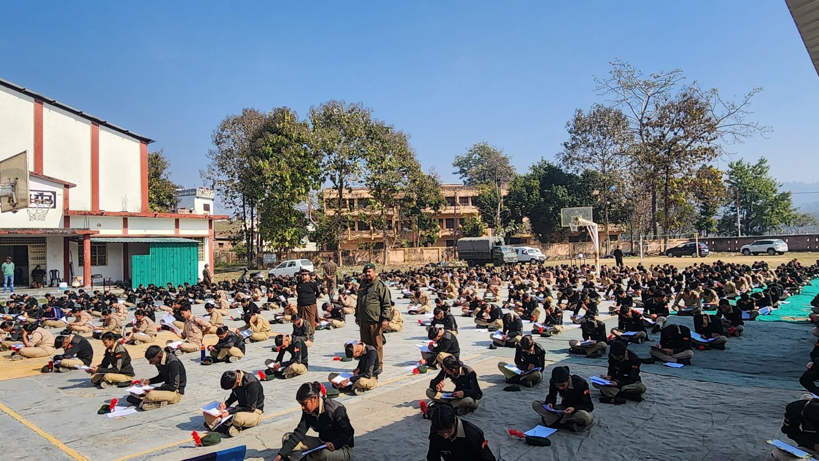 दो दिवसीय एनसीसी ‘बी’ सर्टिफिकेट परीक्षा रामनगर में सम्पन्न