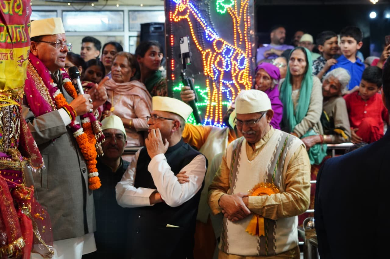 नवरात्रि पर सीएम धामी का आध्यात्मिक संदेश: शक्ति, समरसता और विकास का आह्वान