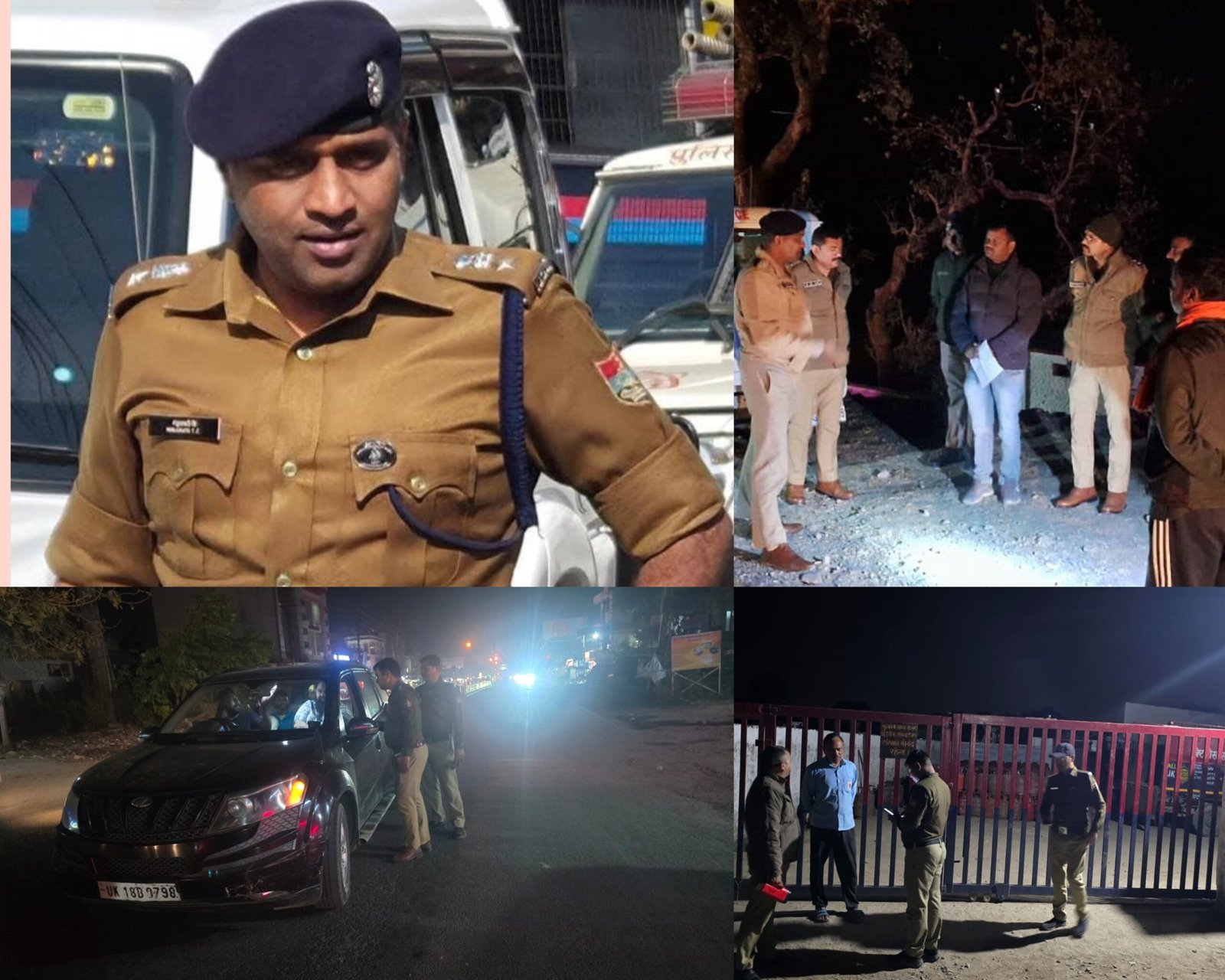 *🔥 नैनीताल पुलिस एक्शन मोड में — एसएसपी मंजूनाथ टीसी का सख्त रुख, अफवाह और कालाबाजारी पर जीरो टॉलरेंस*  *🚔 चप्पे-चप्पे पर पुलिस की नजर — एसएसपी मंजूनाथ टीसी के निर्देशन में सघन चेकिंग, कालाबाजारी पर कड़ी कार्यवाही*