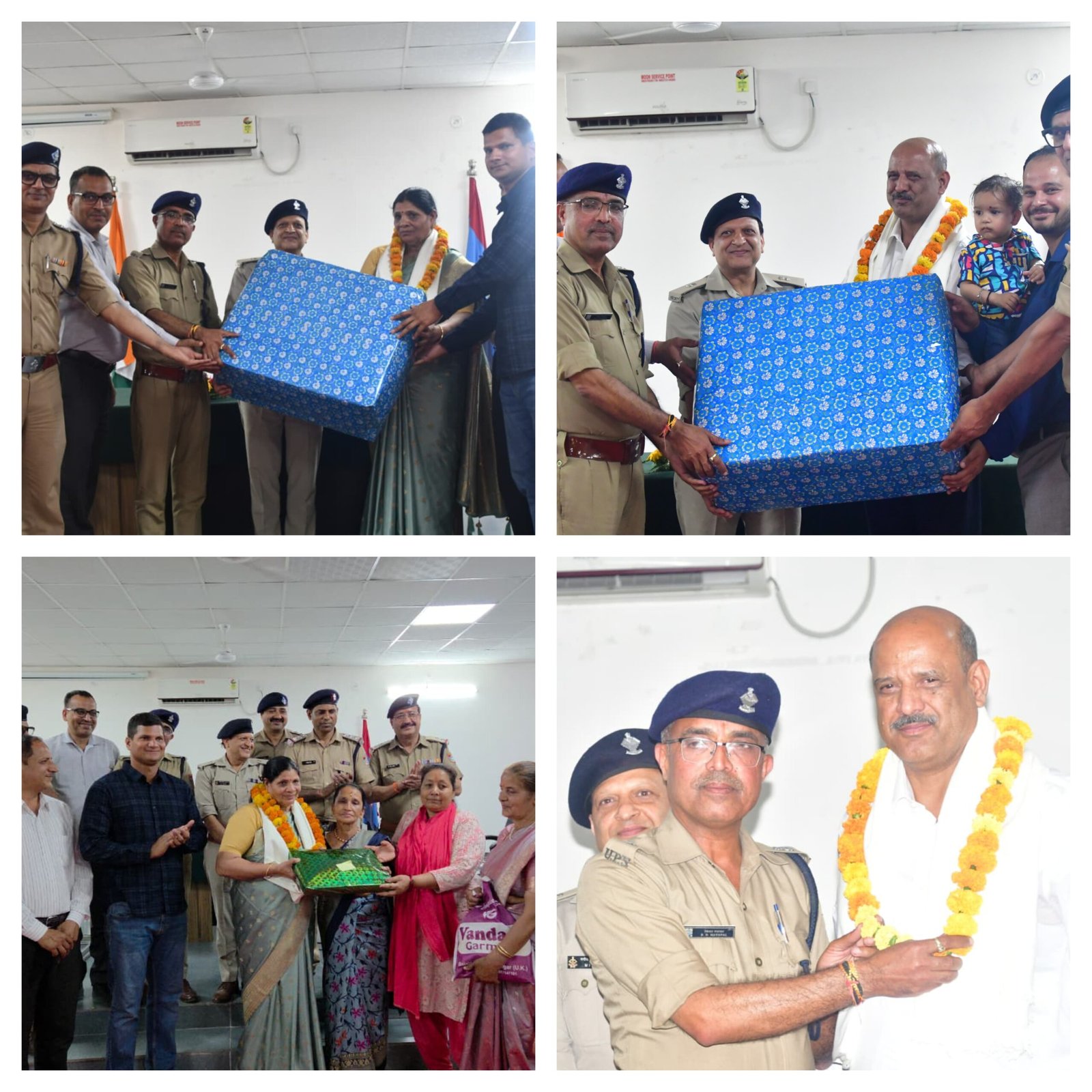 नैनीताल पुलिस में भावनात्मक विदाई: 4 कर्मियों की सेवाओं को सलाम, एसपी मनोज कुमार कत्याल ने किया सम्मानित