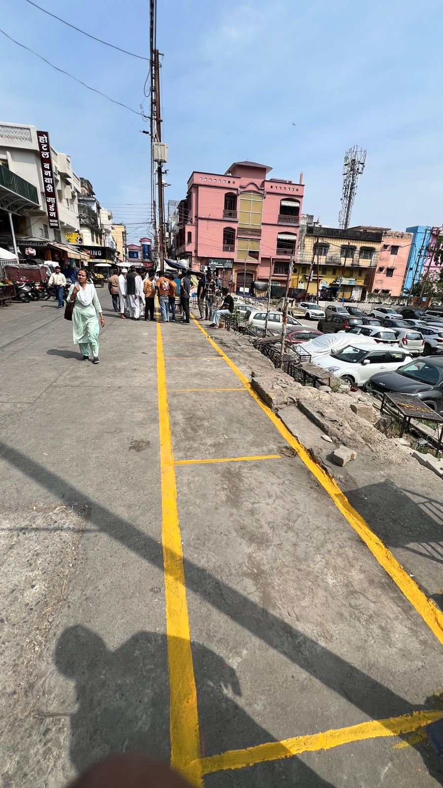पुरानी तहसील क्षेत्र में अतिक्रमण हटाकर बनाया गया वेंडिंग ज़ोन, सिर्फ अस्थायी ठेले ही होंगे संचालित